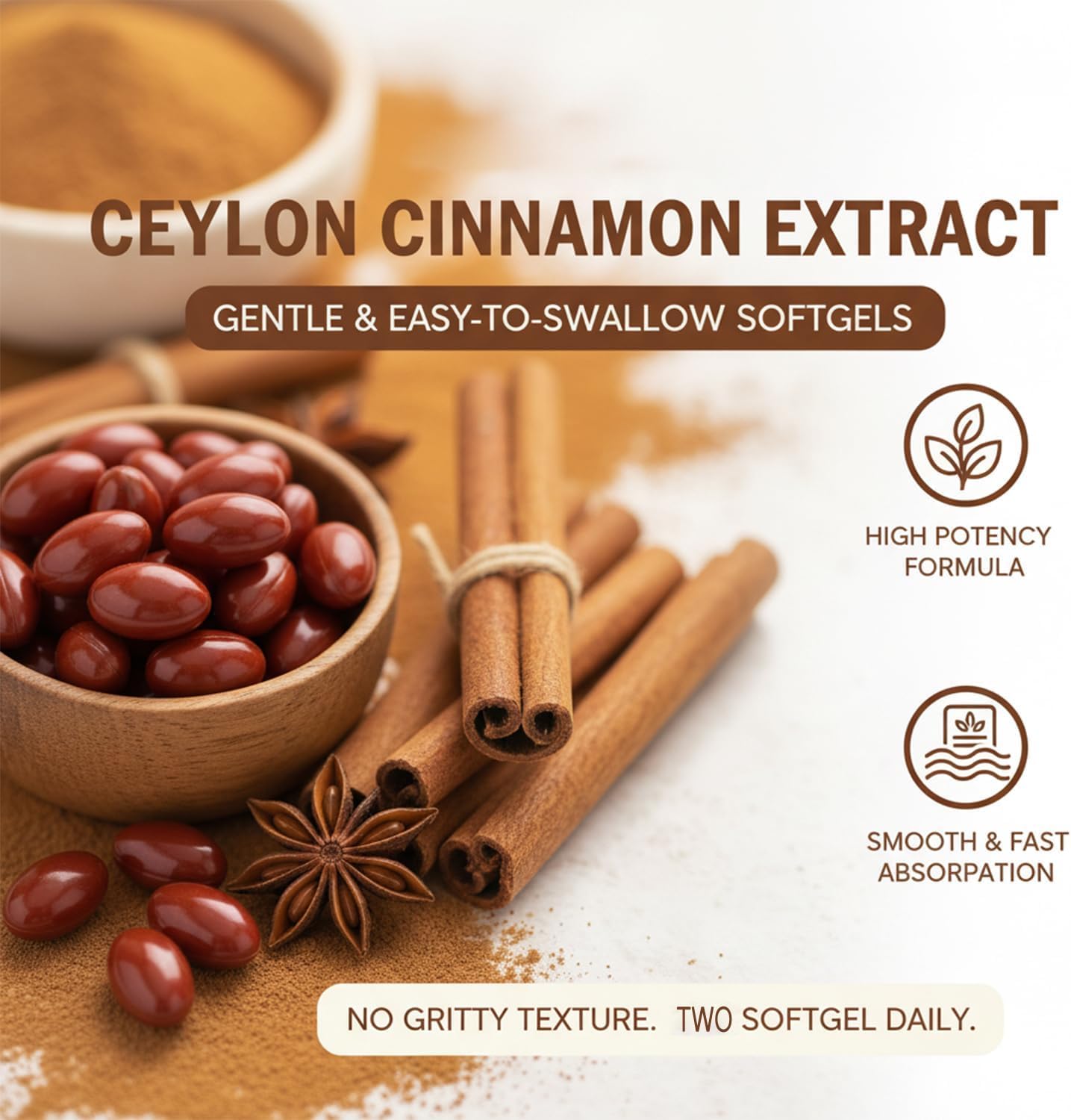 Beon Health Metabolae Ceylon Cinnamon Softgels 300