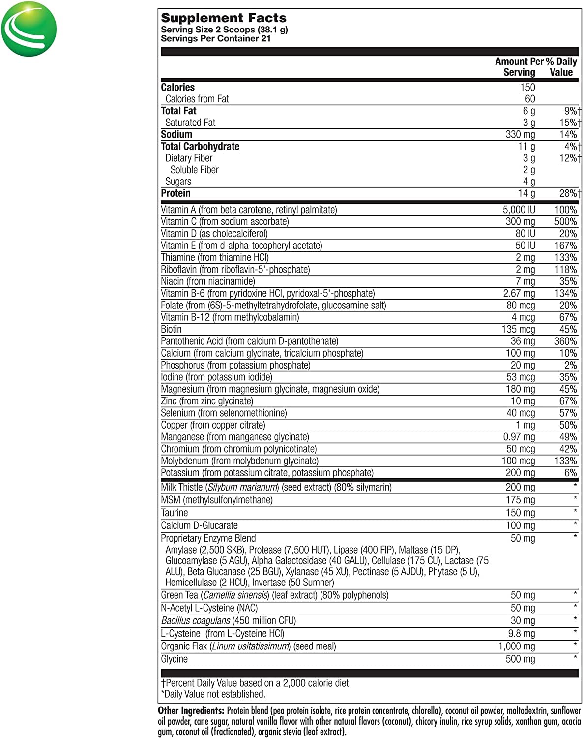 Nutra BioGenesis BioCleanse Plus Powder, 28 Servings