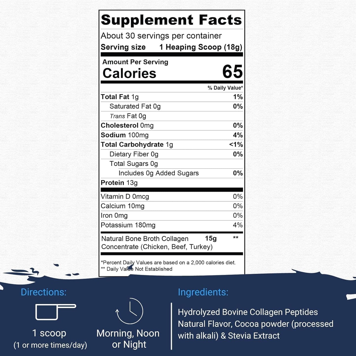 Gaspari Nutrition Bone Broth, Athletic Performance Collagen Powder 19