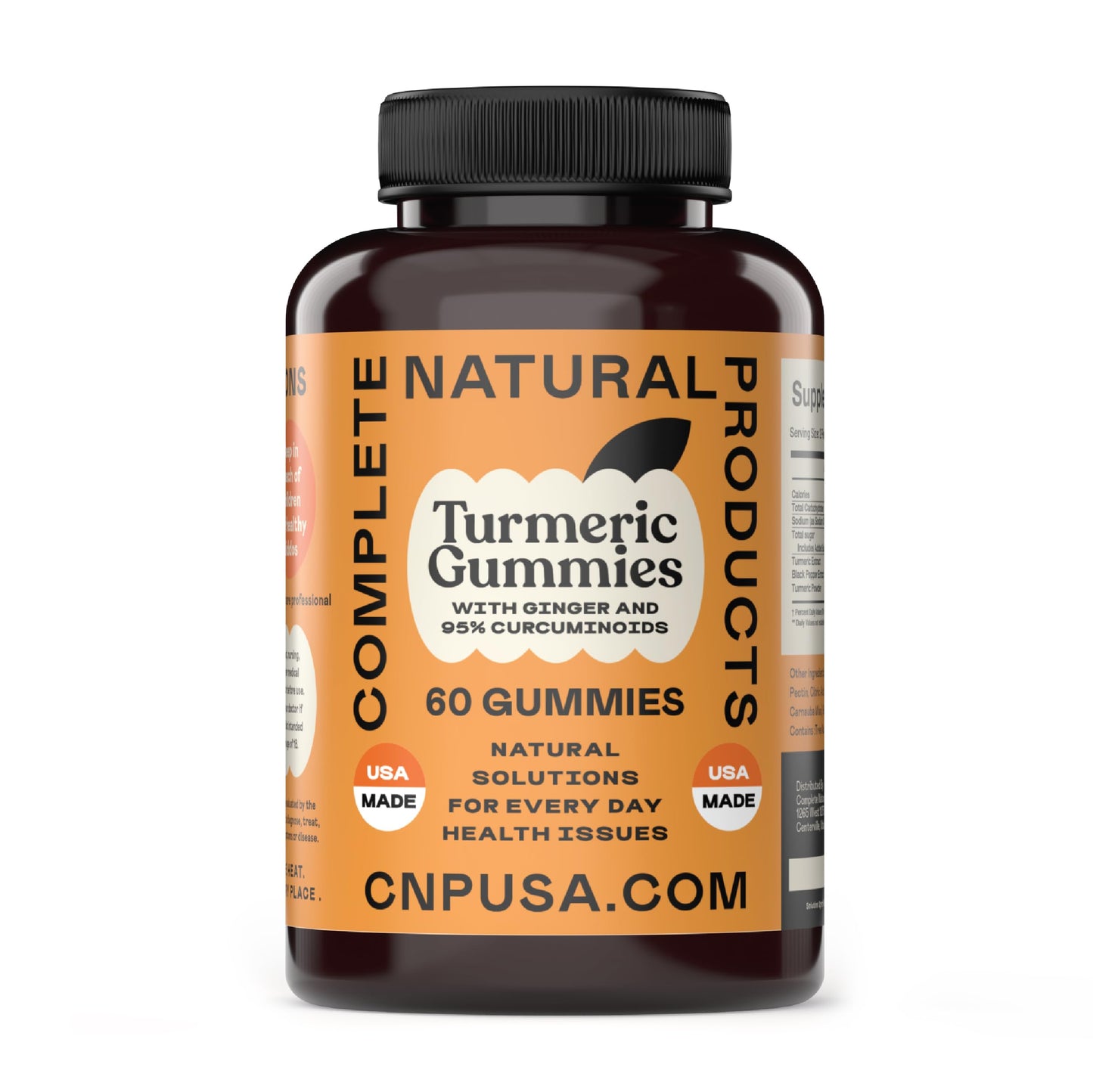 Complete Natural Products Turmeric Ginger Gummies 60 Count