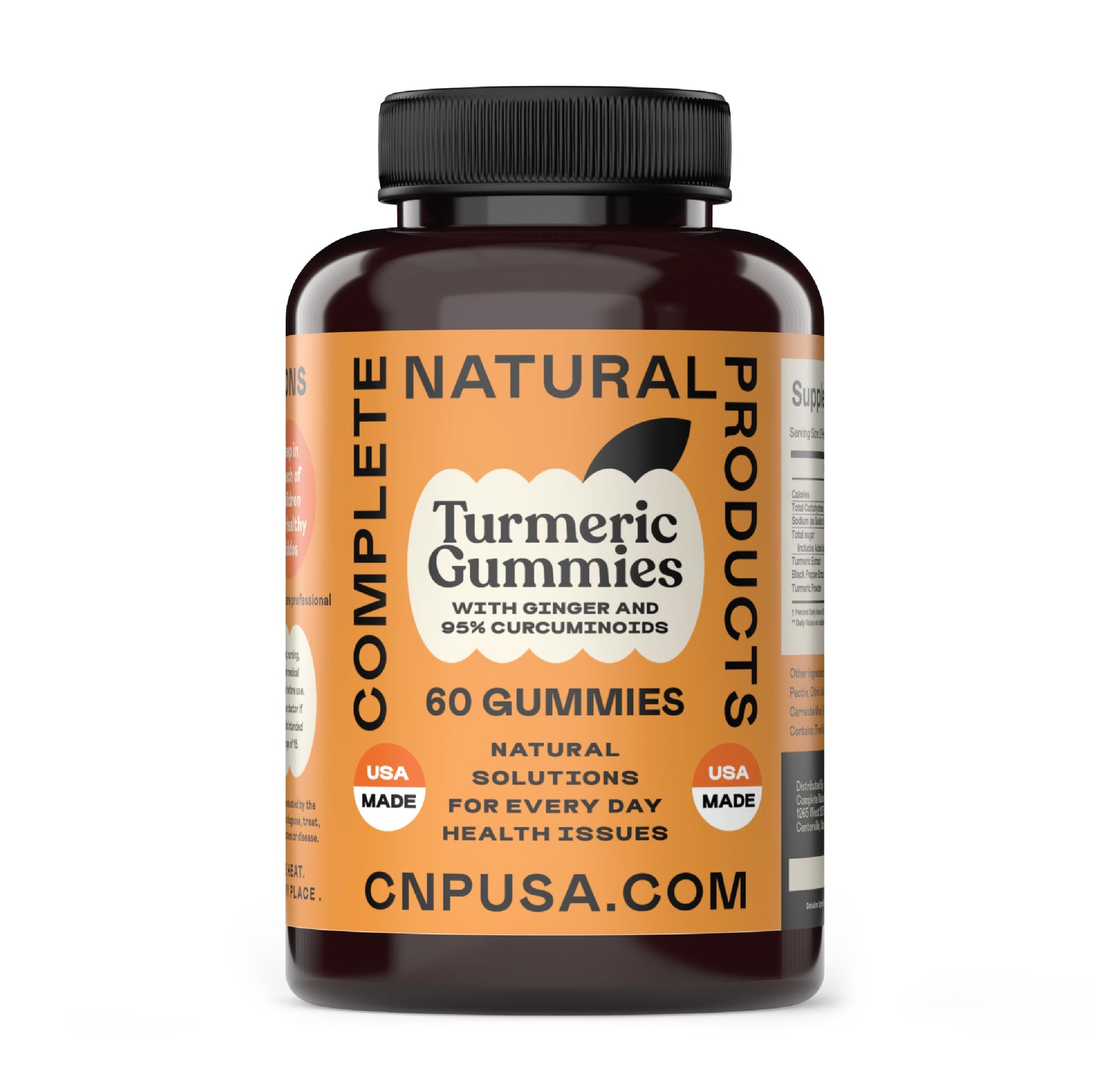 Complete Natural Products Turmeric Ginger Gummies 60 Count
