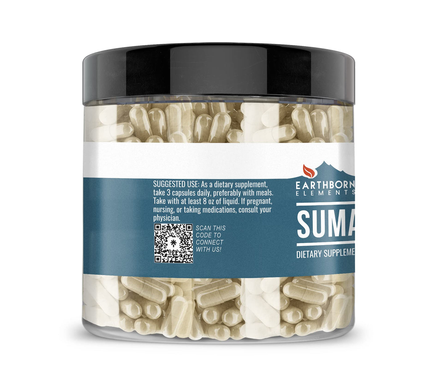 Earthborn Elements Suma Root Capsules 200