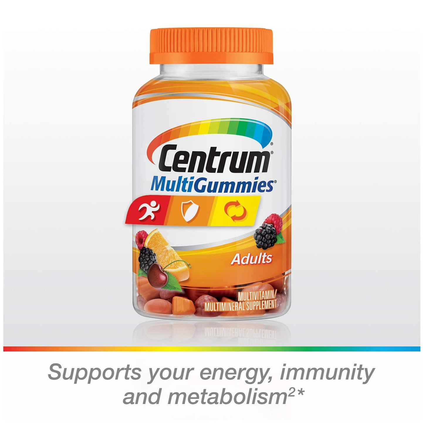 Centrum Multivitamin Gummy for Adults 50 Plus 120 Count