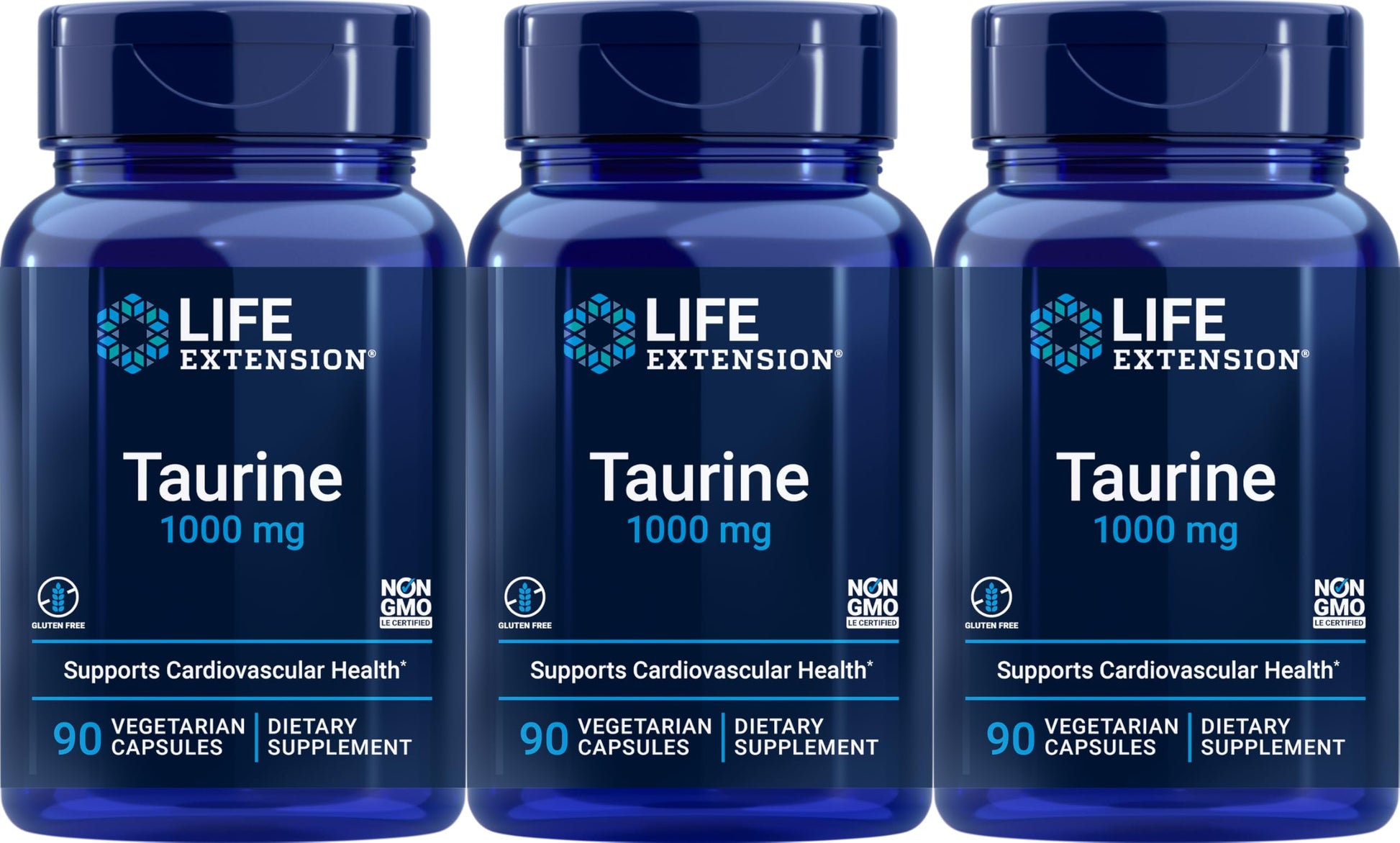 Life Extension Taurine 1000 mg Vegetarian Capsules, 270 Capsules
