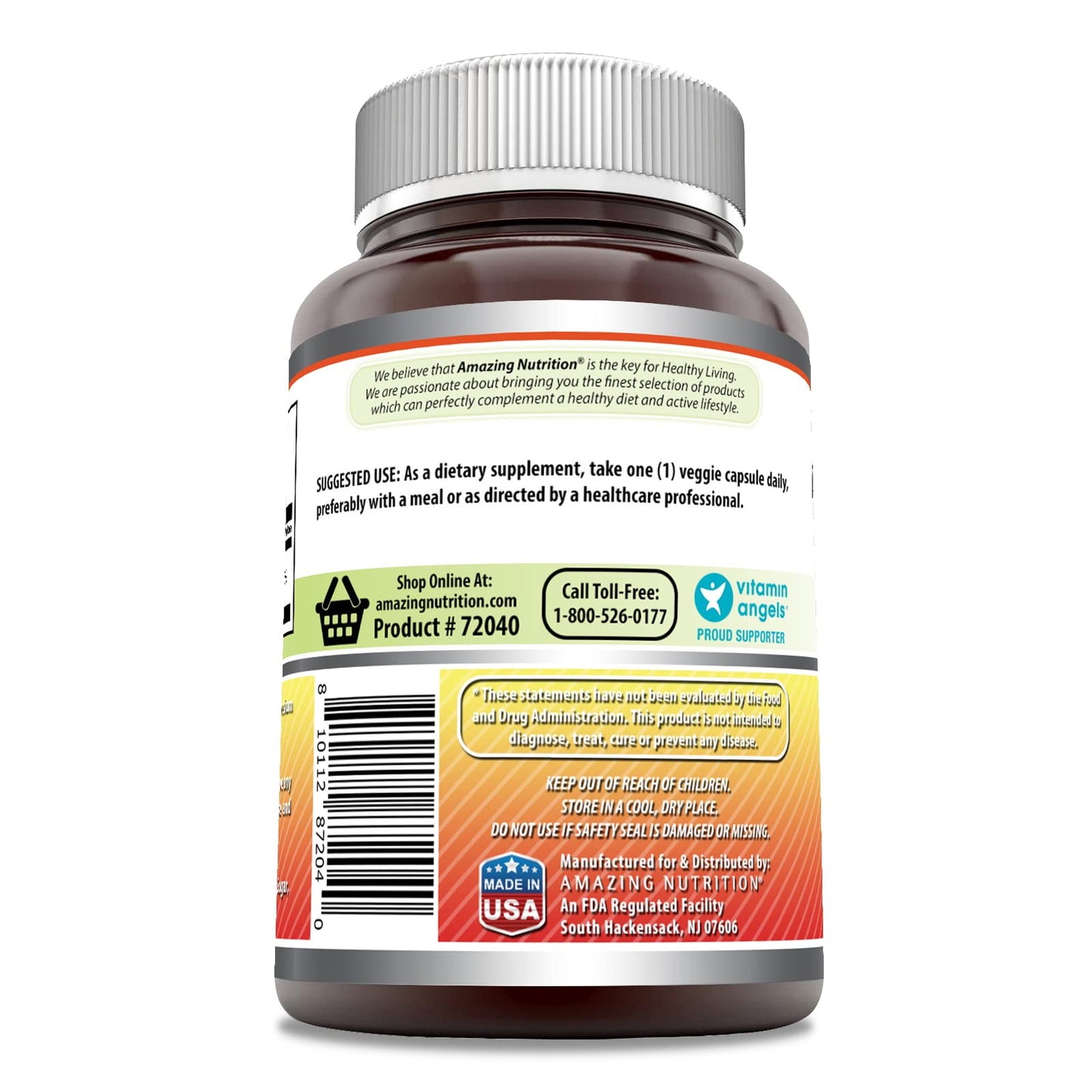Amazing Nutrition Vitamin C Supplement Capsule 1 Count