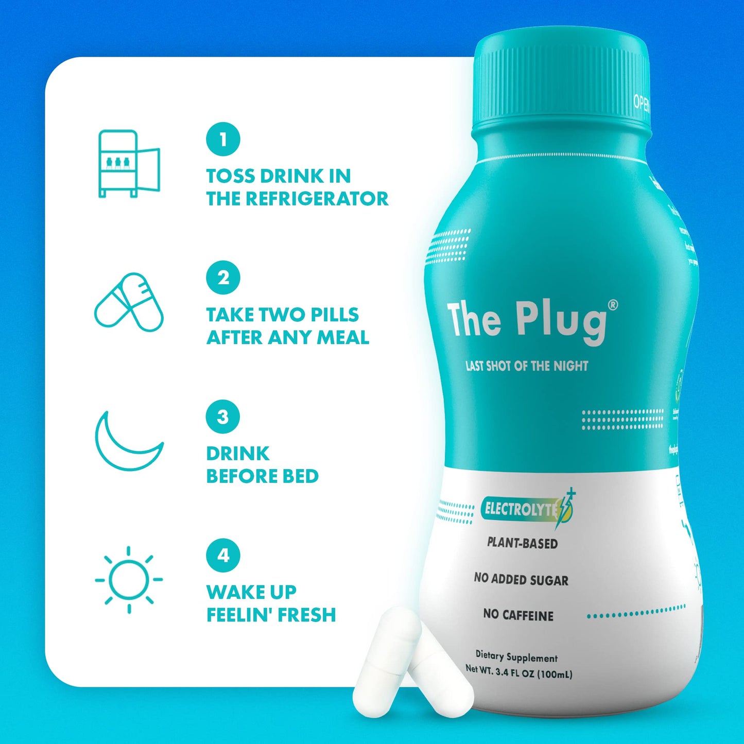 The Plug Liver Cleanse Detox & Repair Pills - Milk Thistle Liver Detox - Fatty Liver Support Supplement Capsules, 20