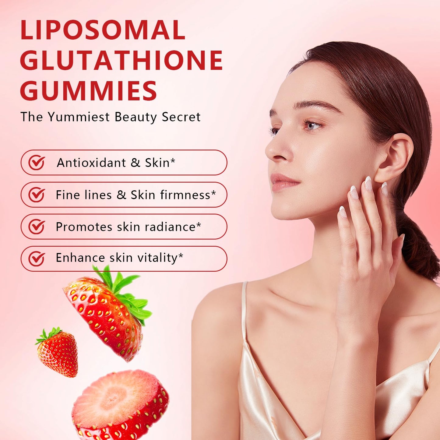 Vemluta Liposomal Glutathione Gummies, 60 Count