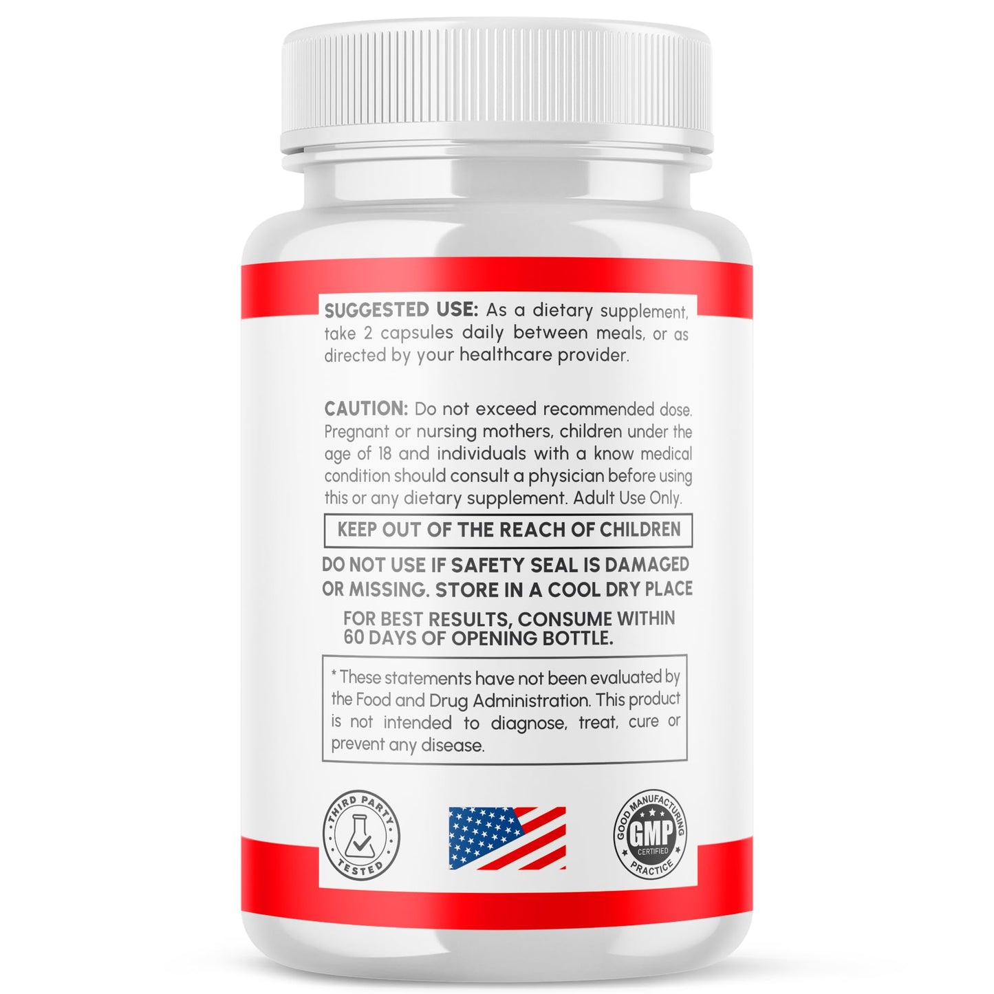 MJO GlucoRX Blood Balance Capsules 60 Count
