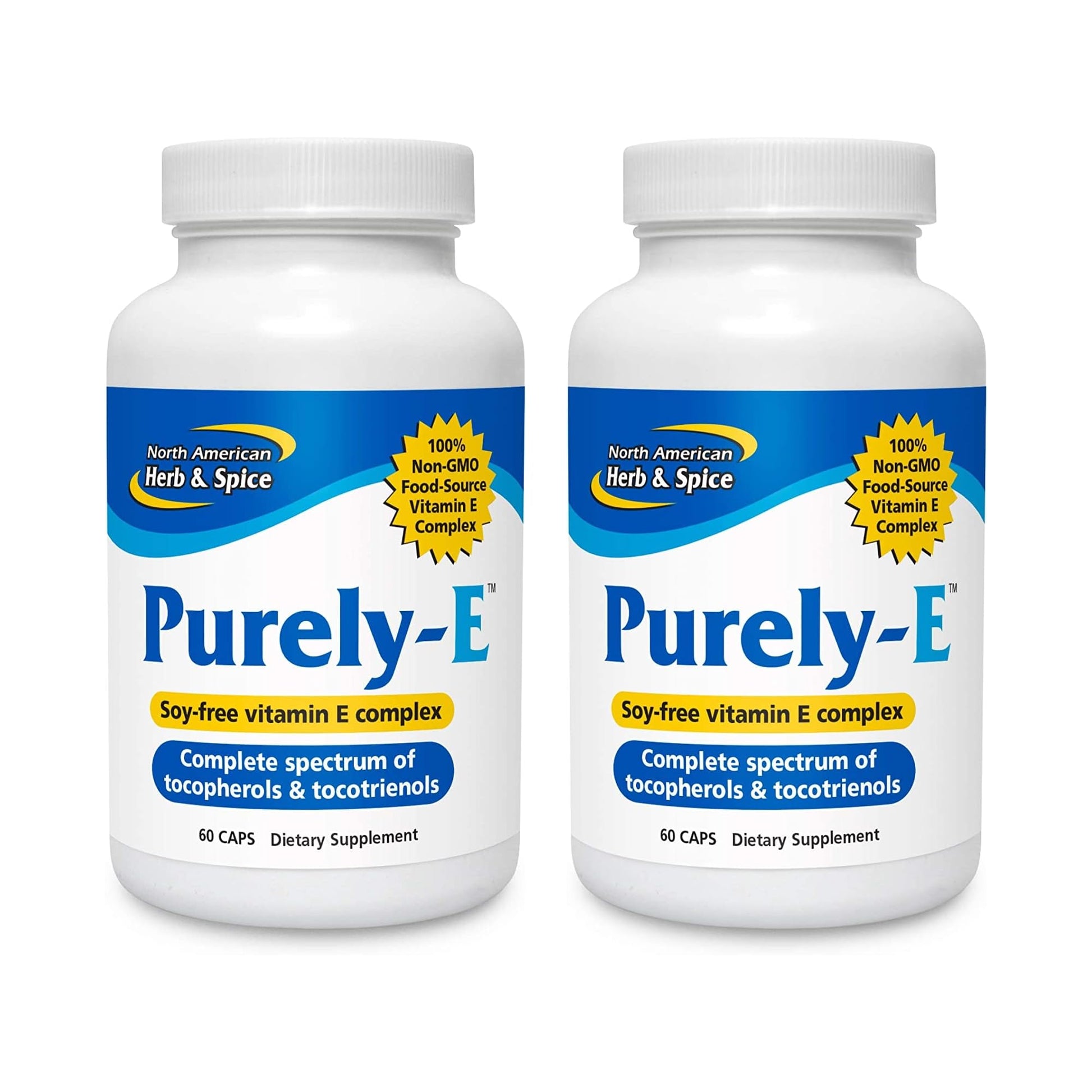 North American Herb & Spice Purely-E 120 Capsules