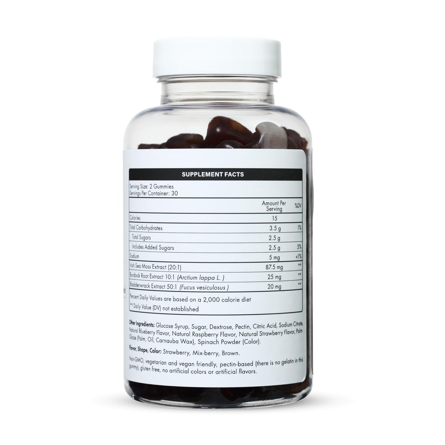 The EverÉ Natural Alchemy Sea Moss with Bladderwrack & Burdock Root Powder, 2.12 Ounce