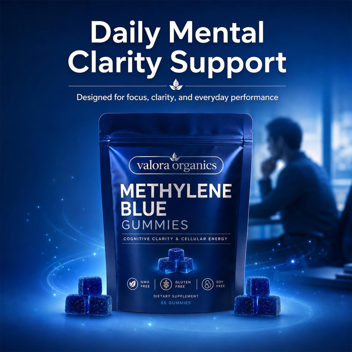 Cosmody Valora Methylene Blue Gummies 60 Count