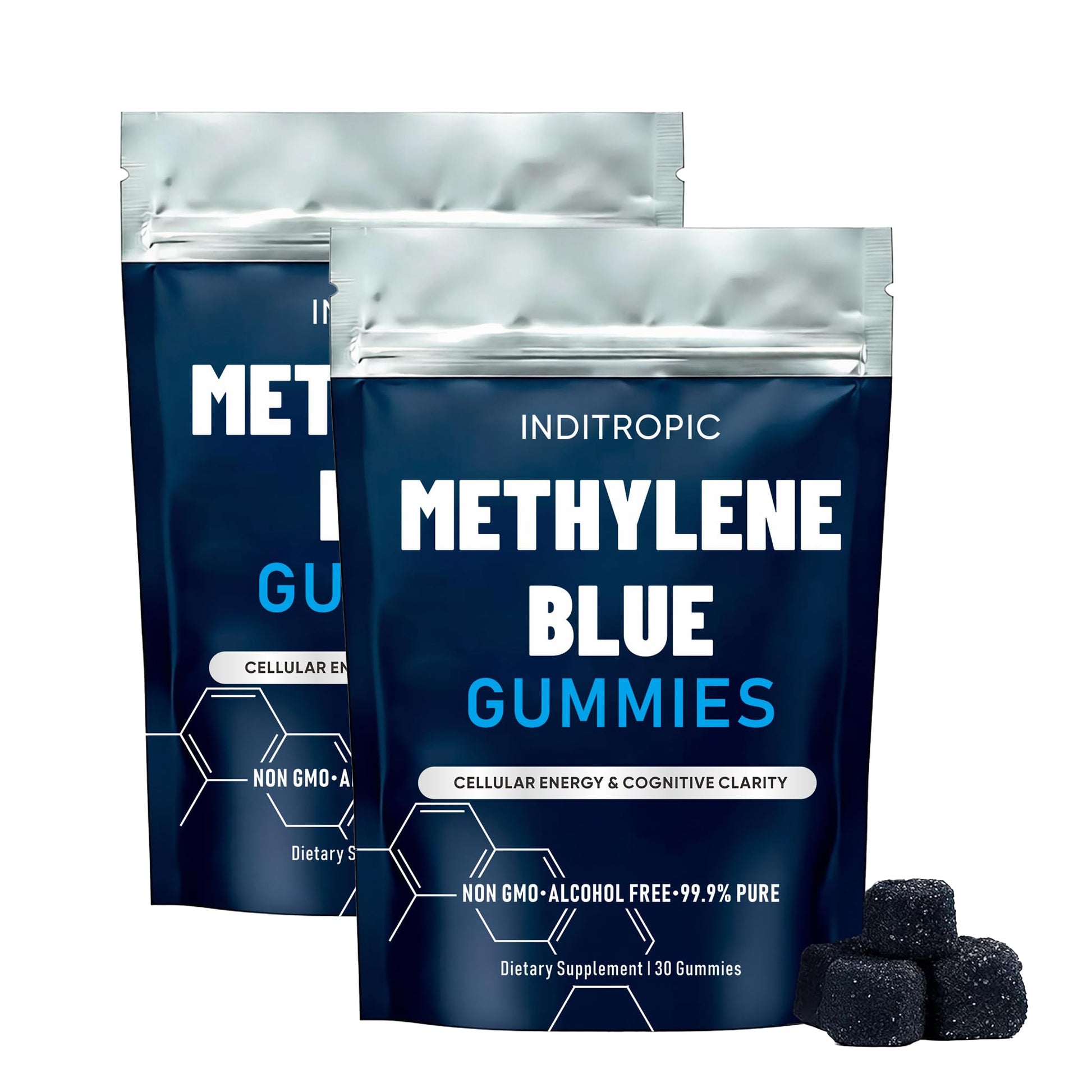 INDITROPIC Methylene Blue Gummies, 1 Count