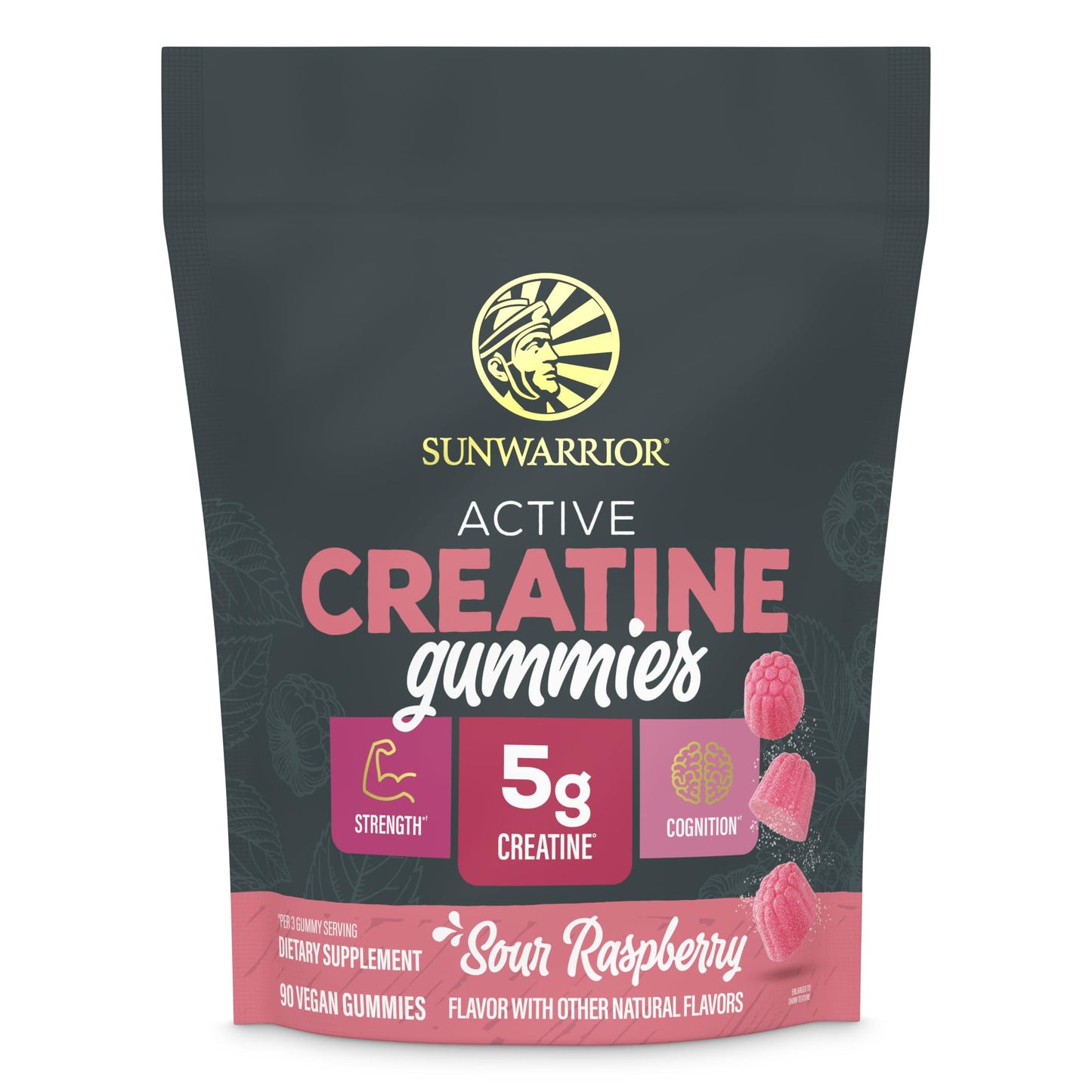 Sunwarrior Creatine Monohydrate Gummies - 90 Gummies