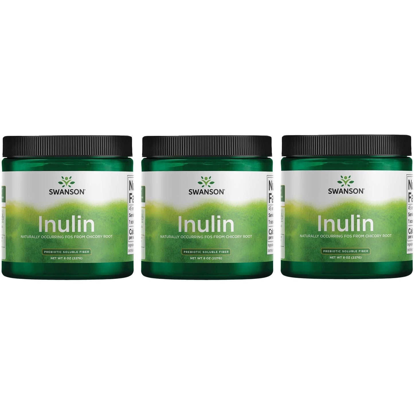 Swanson Inulin Prebiotic Soluble Fiber Powder, 24 oz