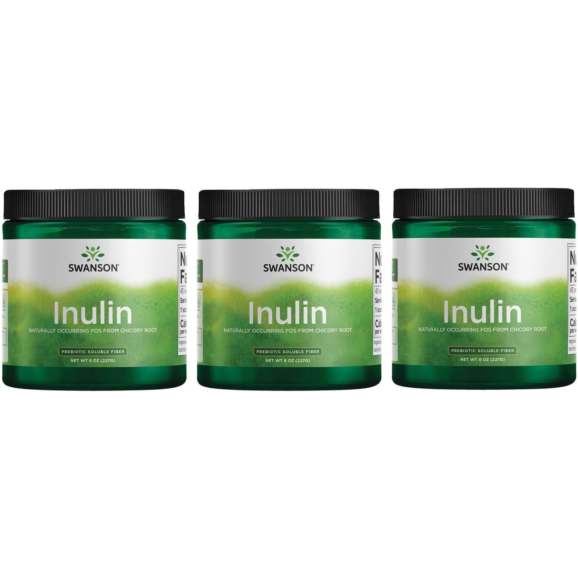 Swanson Inulin Prebiotic Soluble Fiber Powder, 24 oz