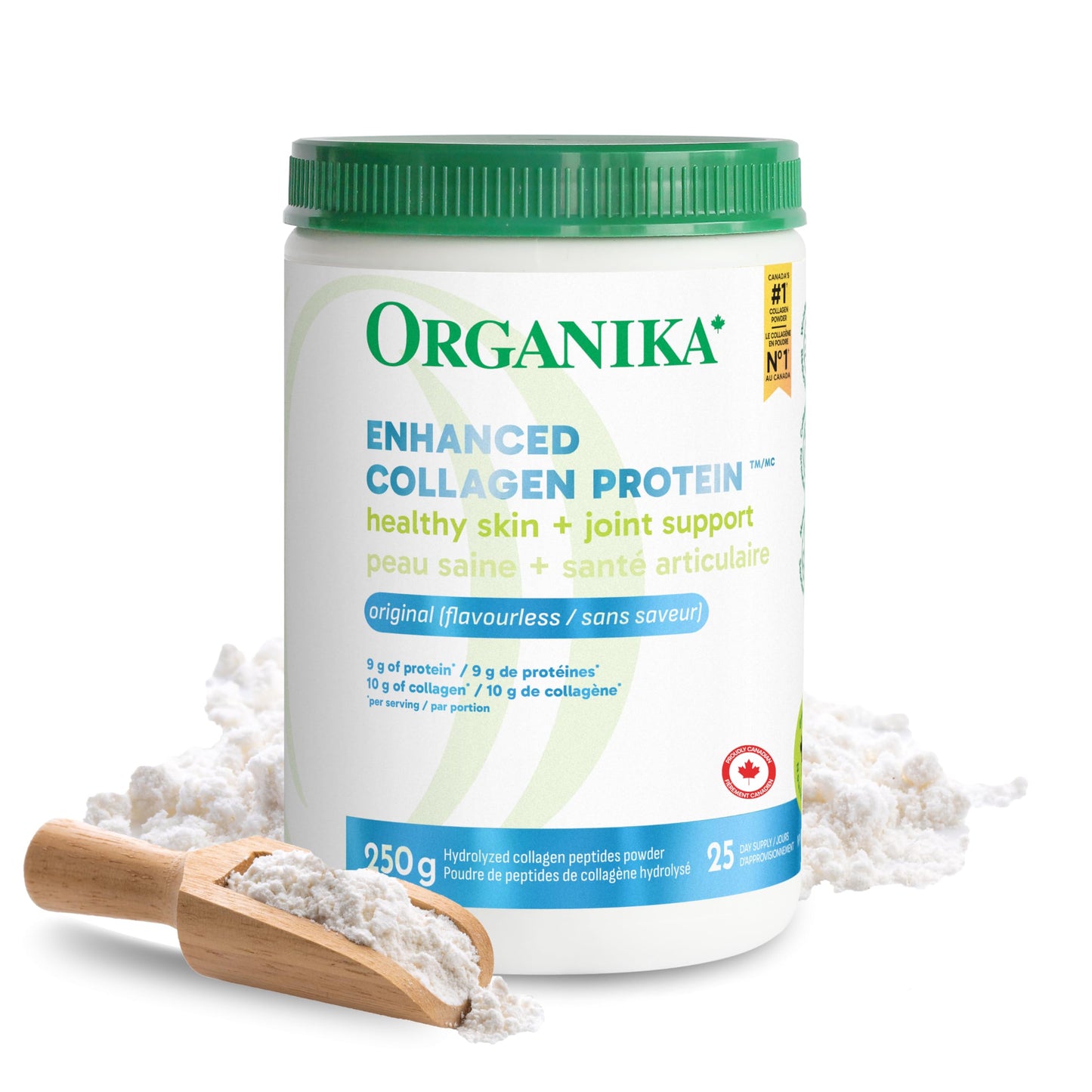Organika Collagen Enhanced Powder 8.82 Ounce