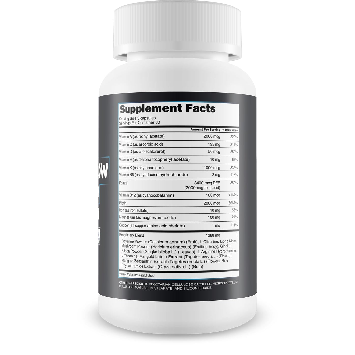 True You Health Blood Flow Nitrox Pro Plus Capsules, 90 Count