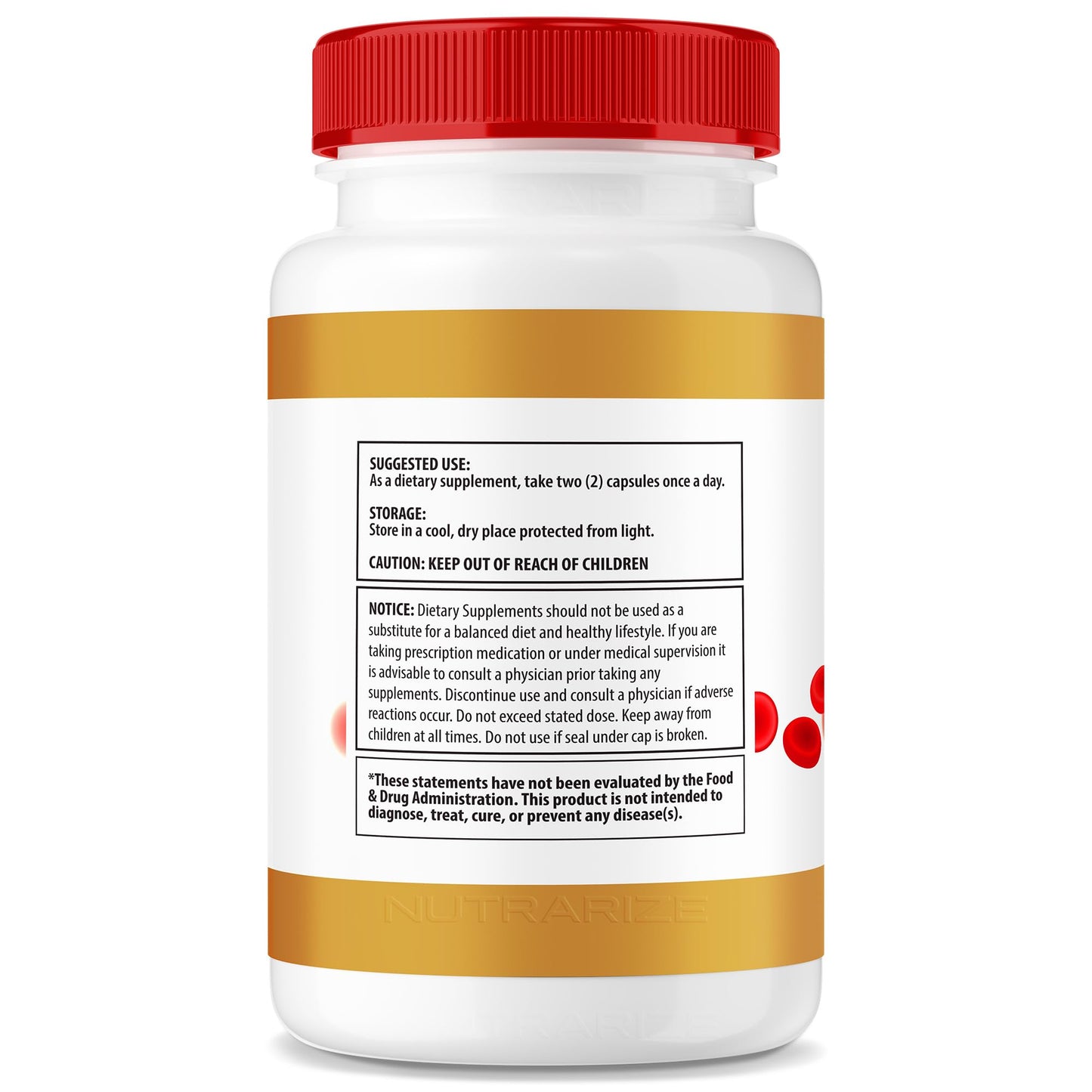 NutraRize Super Flow Blood Balancer Capsules, 60 Capsules