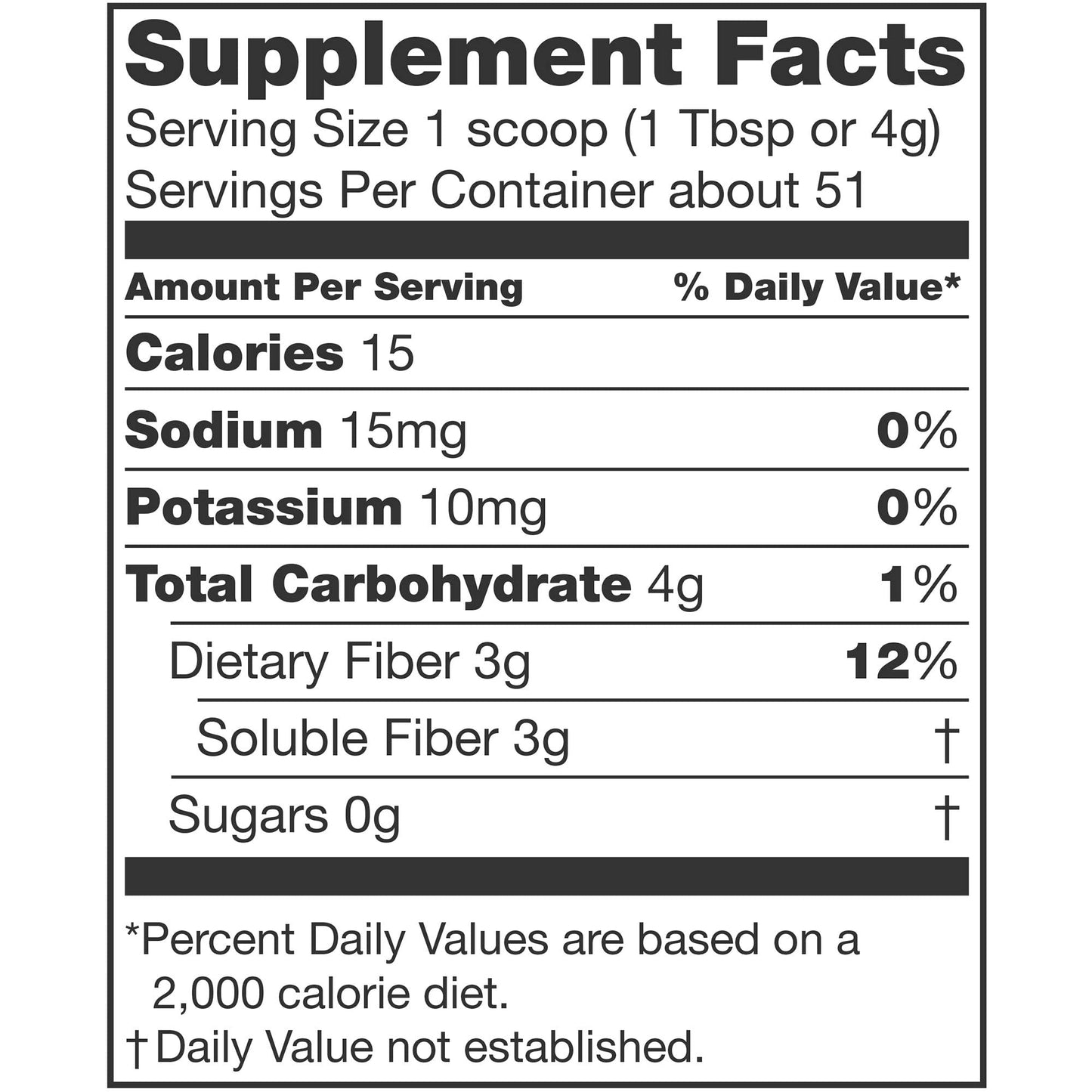 Nutrisource Fiber Supplement Powder 28.8 oz