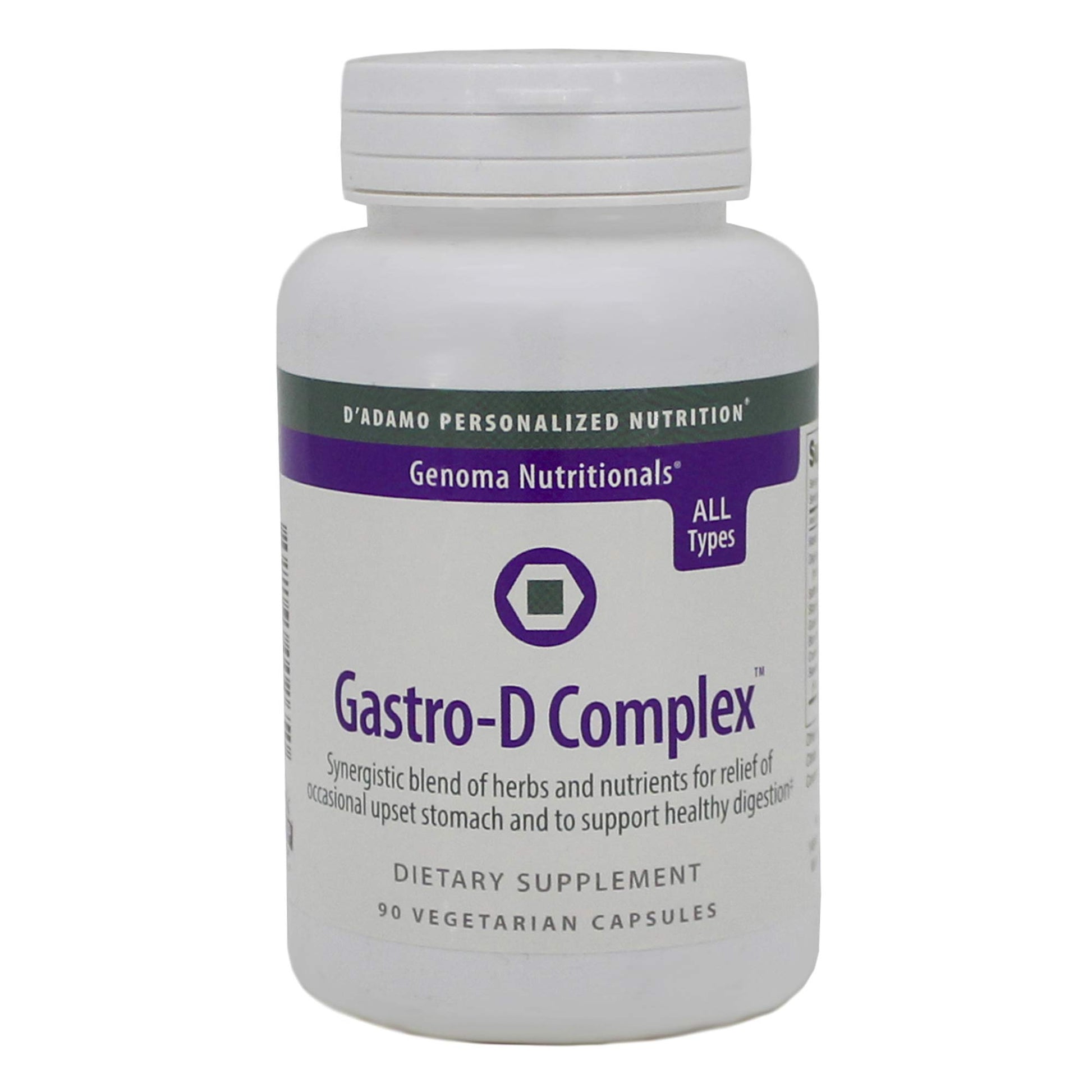D'Adamo Personalized Nutrition Gastro-D Complex 180 Capsules