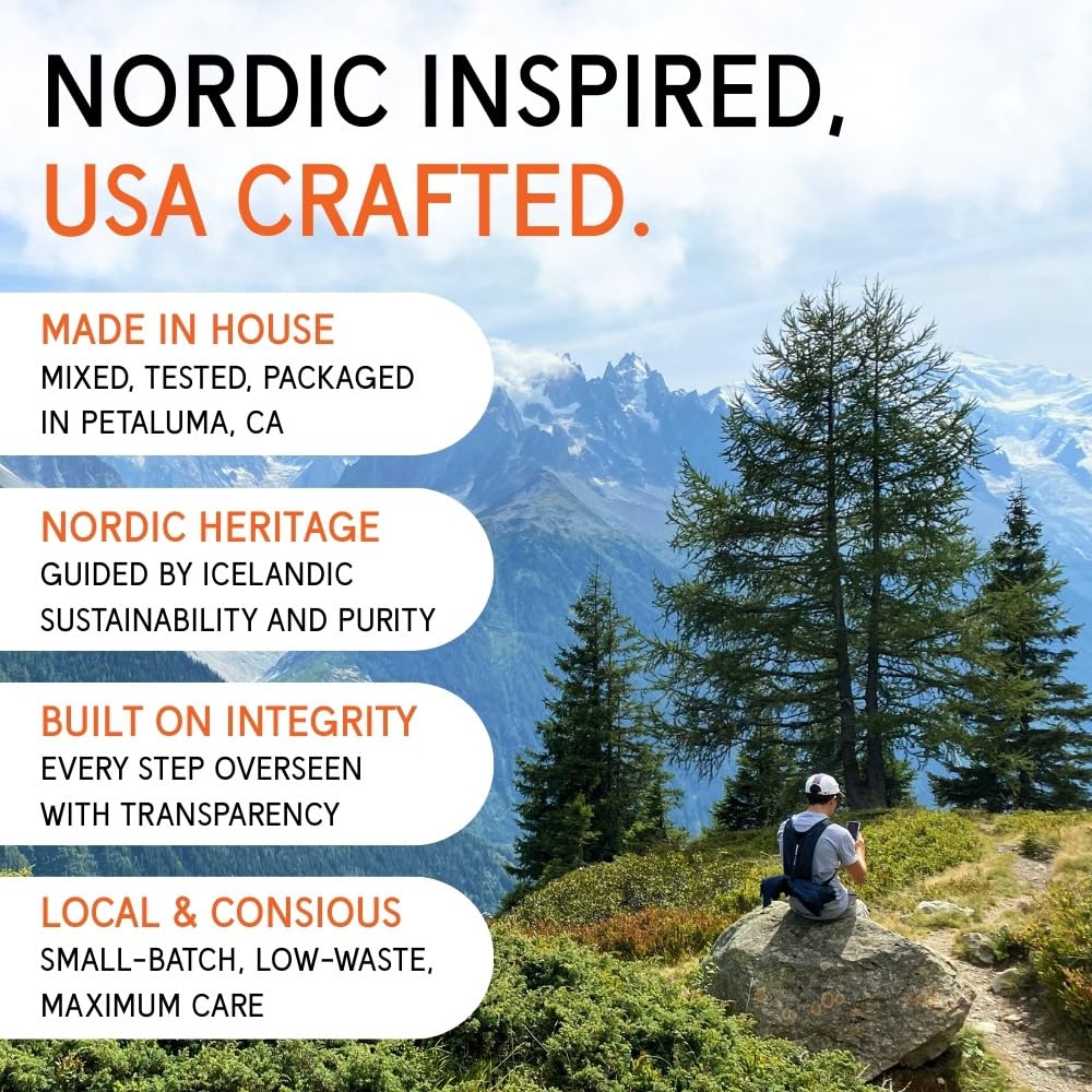 NØRSE CØDE Chocolate Barley Protein Powder, 14 Servings
