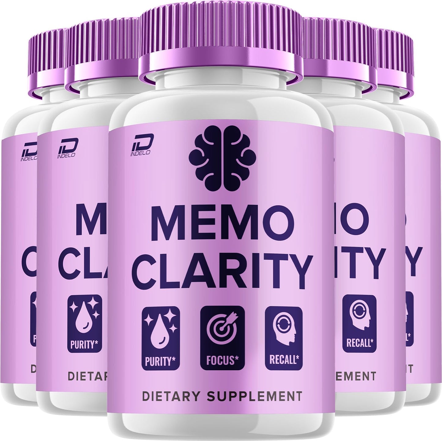 Indelo Memo Clarity Supplement Capsules 300 Capsules