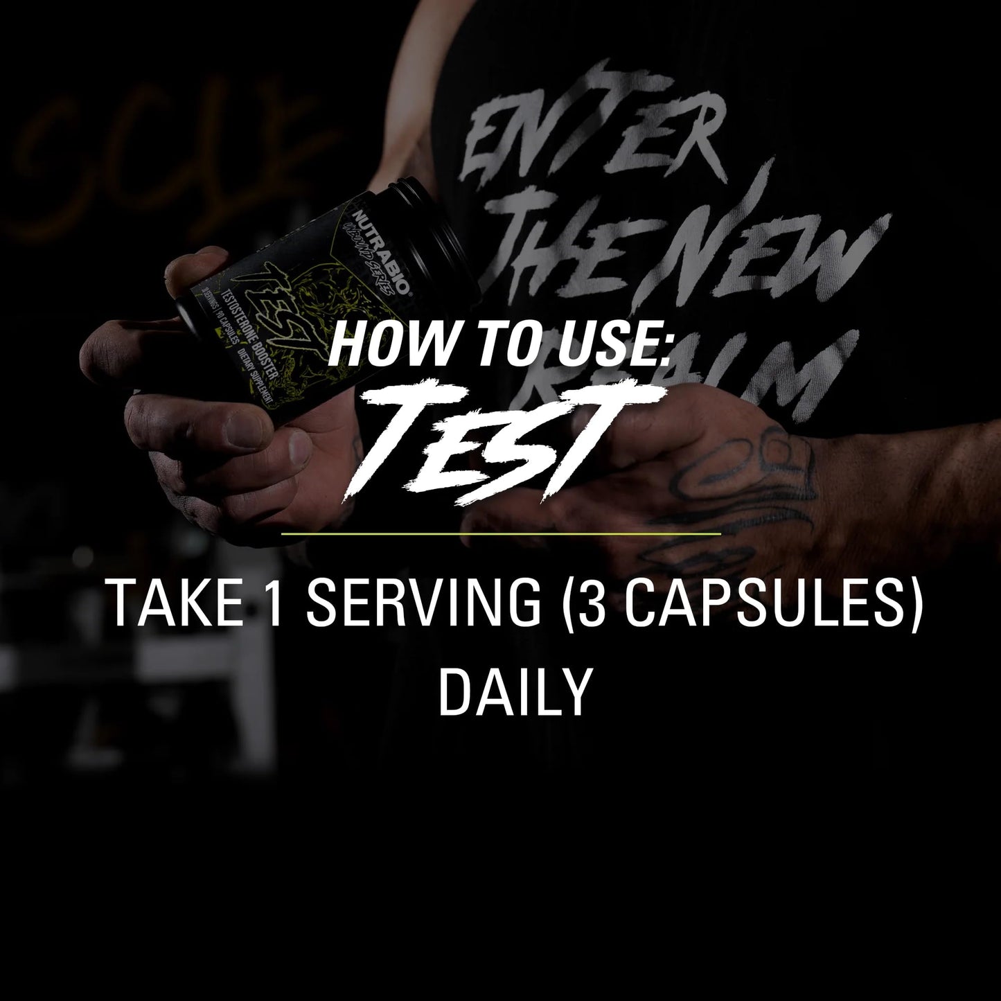NutraBio Unbound Test Capsules 90 Count