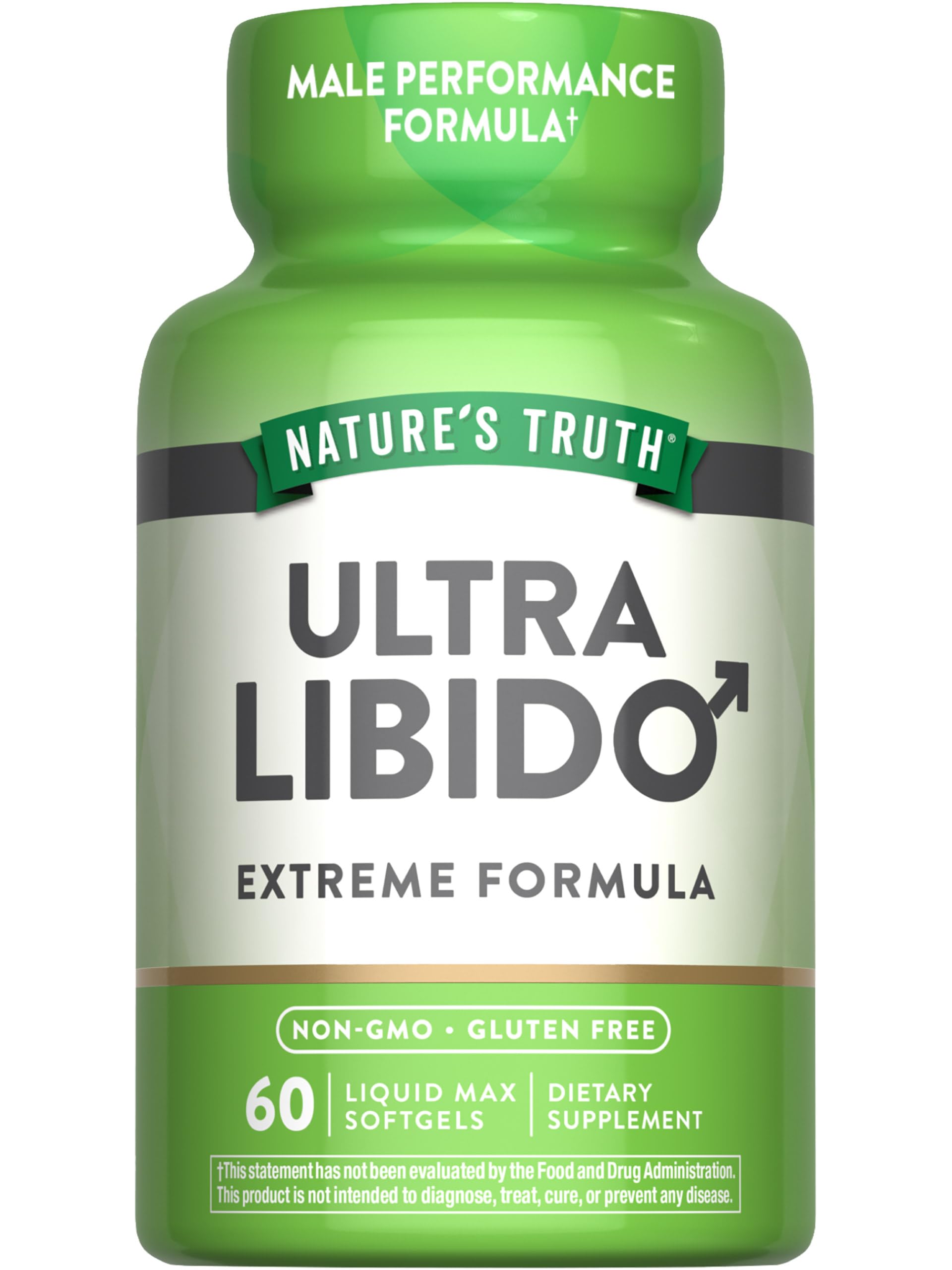 Nature's Truth Libido Supplement for Men Softgels 60