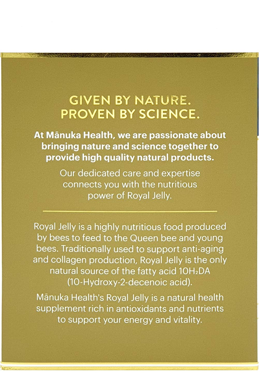 Manuka Health 10hda Royal Jelly 1000mg Capsules, 1095 Count