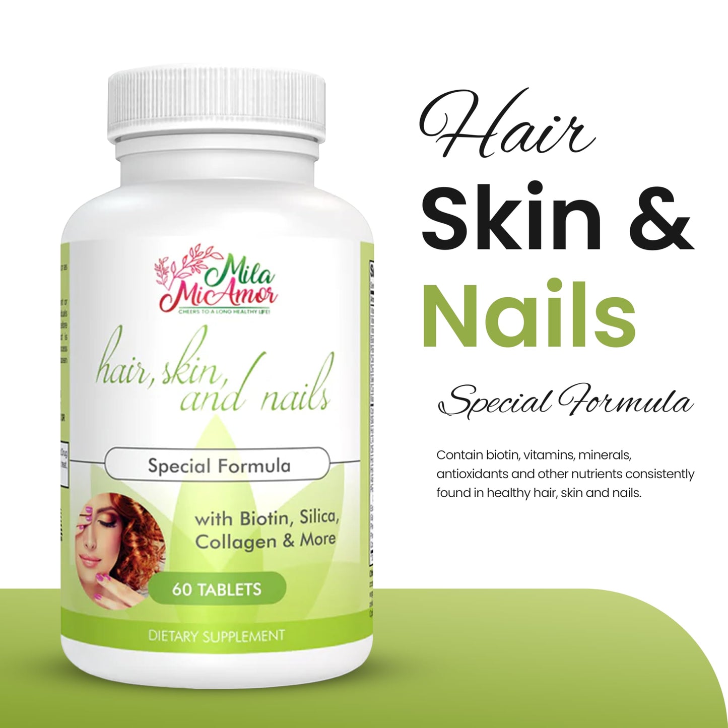 Mila Miamor Hair, Skin & Nails - Special Formula 60 Capsules