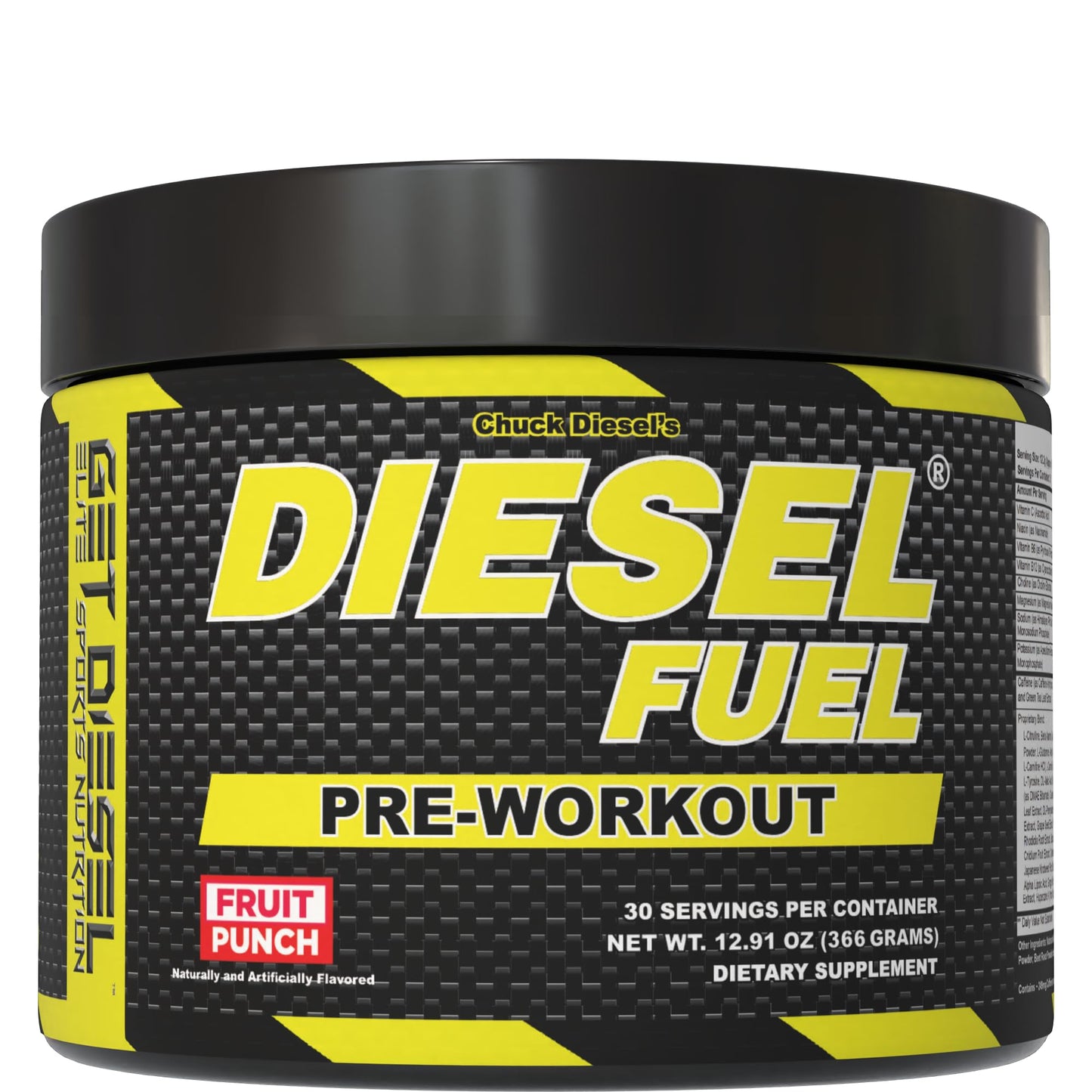GET DIESEL NUTRITION Diesel Fuel High Stim Pre-Workout Powder 13 Ounce