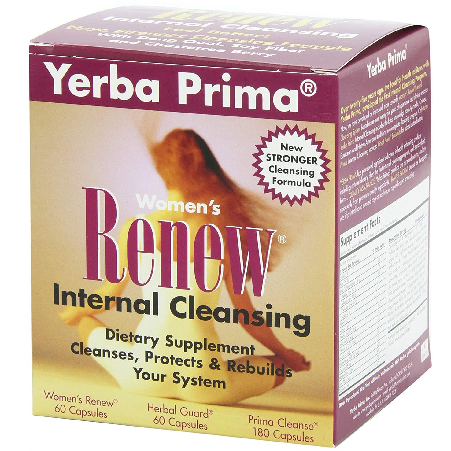 Yerba Prima Women’s Renew Internal Cleansing System 1 Capsule