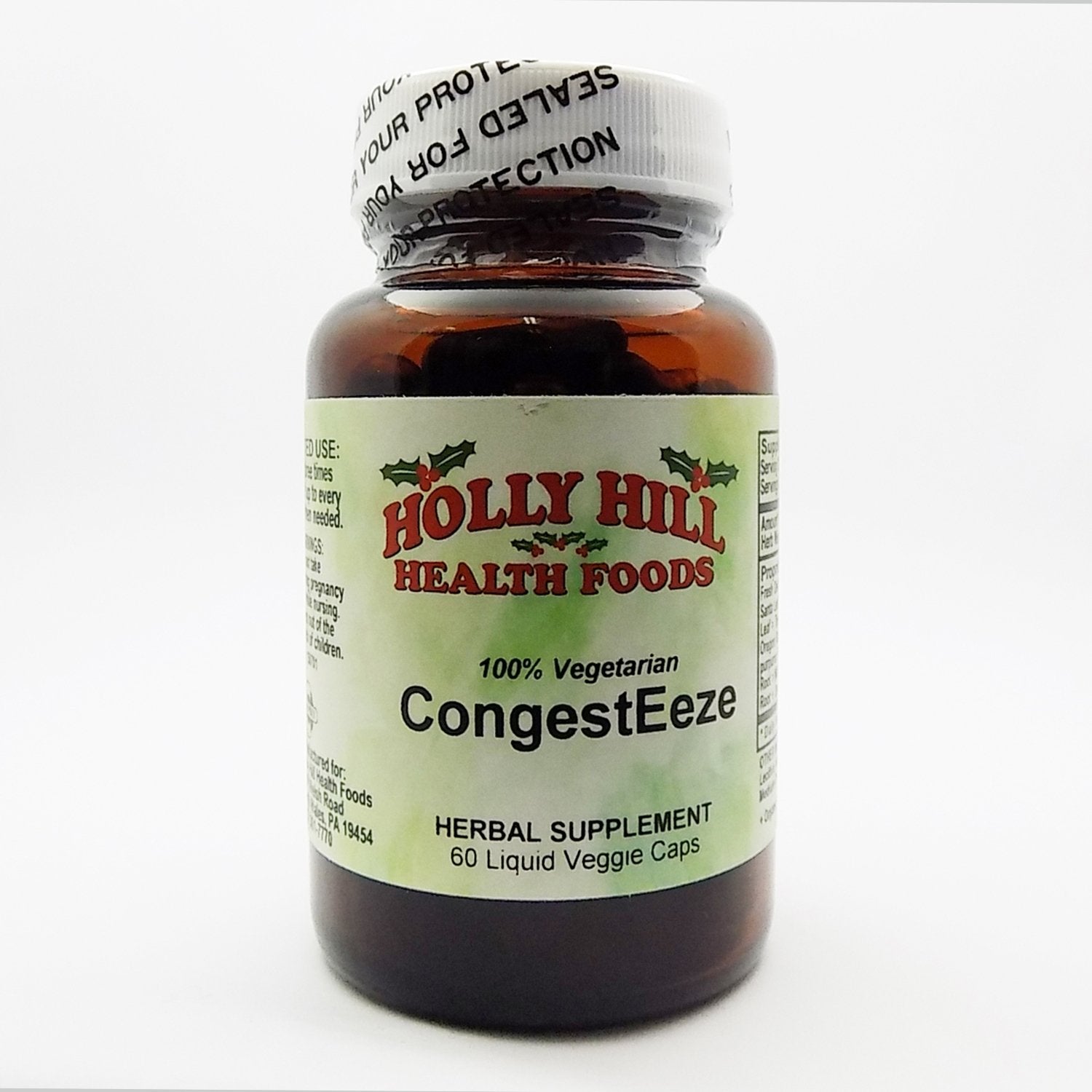 Holly Hill Health Foods CongestEeze Capsules 60 Count
