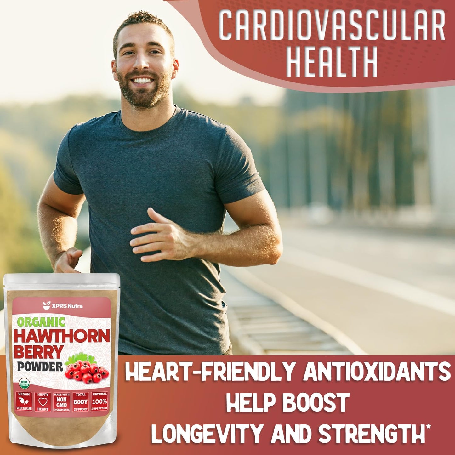 XPRS Nutra Hawthorn Berry Capsules, 360 Capsules