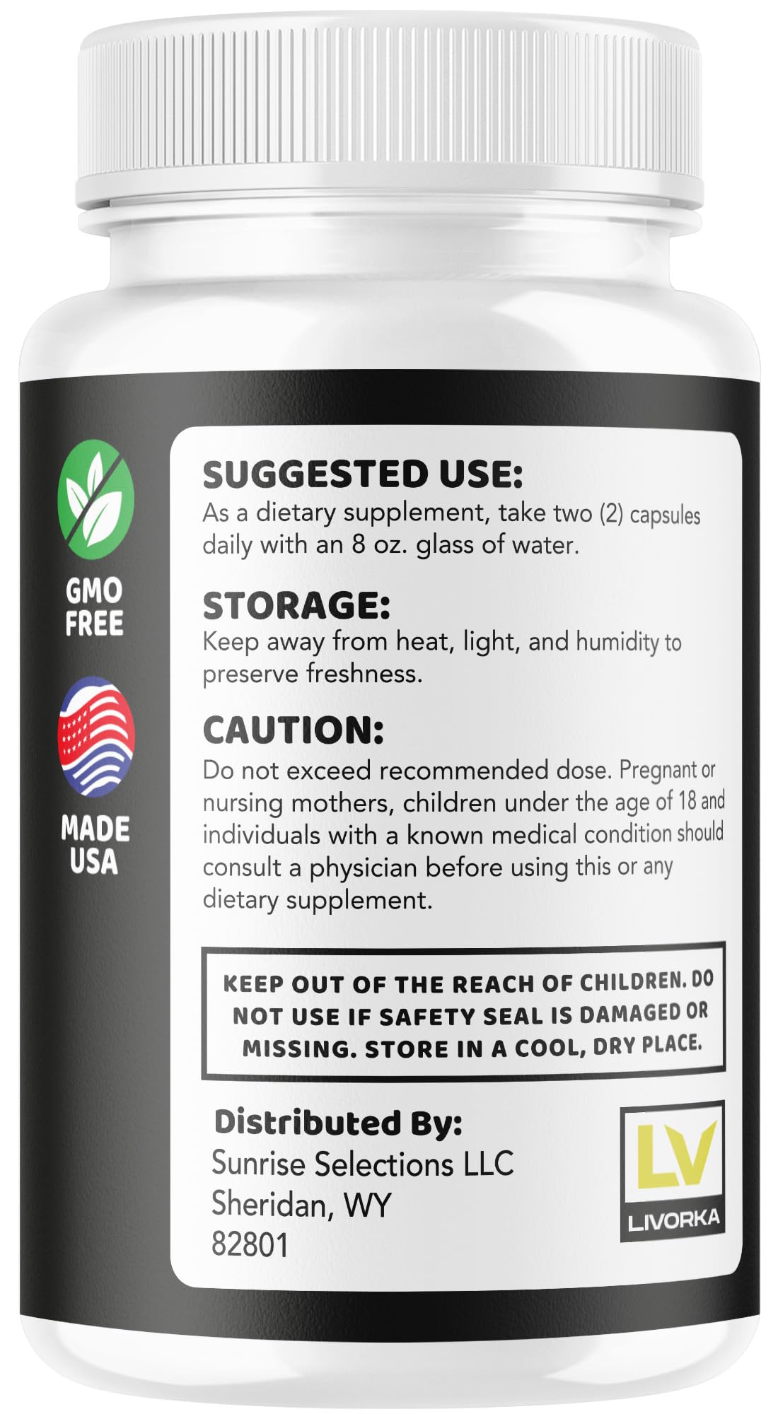 LIVORKA Prostate Defender Capsules 180 Capsules