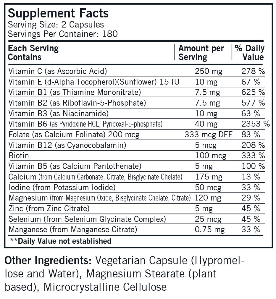 Kirkman Super Nu-Thera Without A&D 120 Capsules
