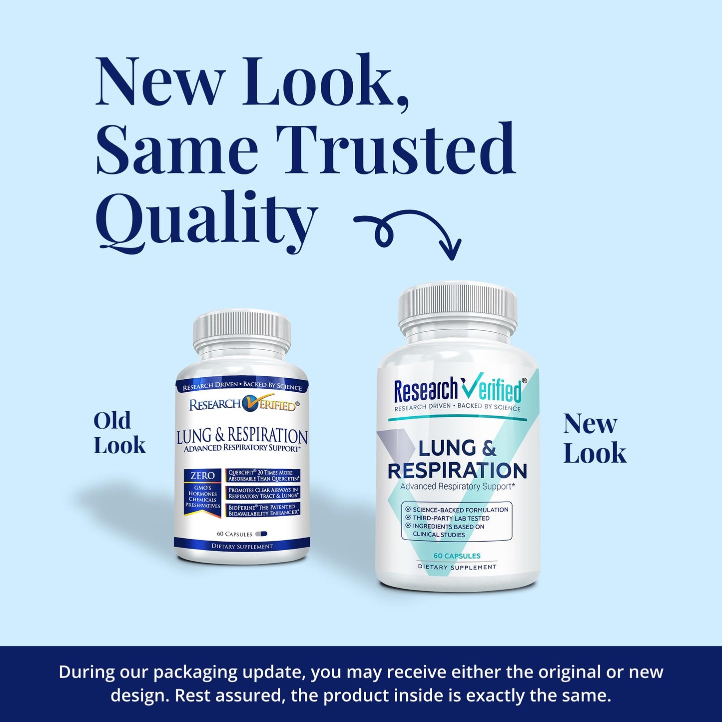 Research Verified Lung and Respiration - Seasonal Allergy and Sinus Support, 60 Capsules