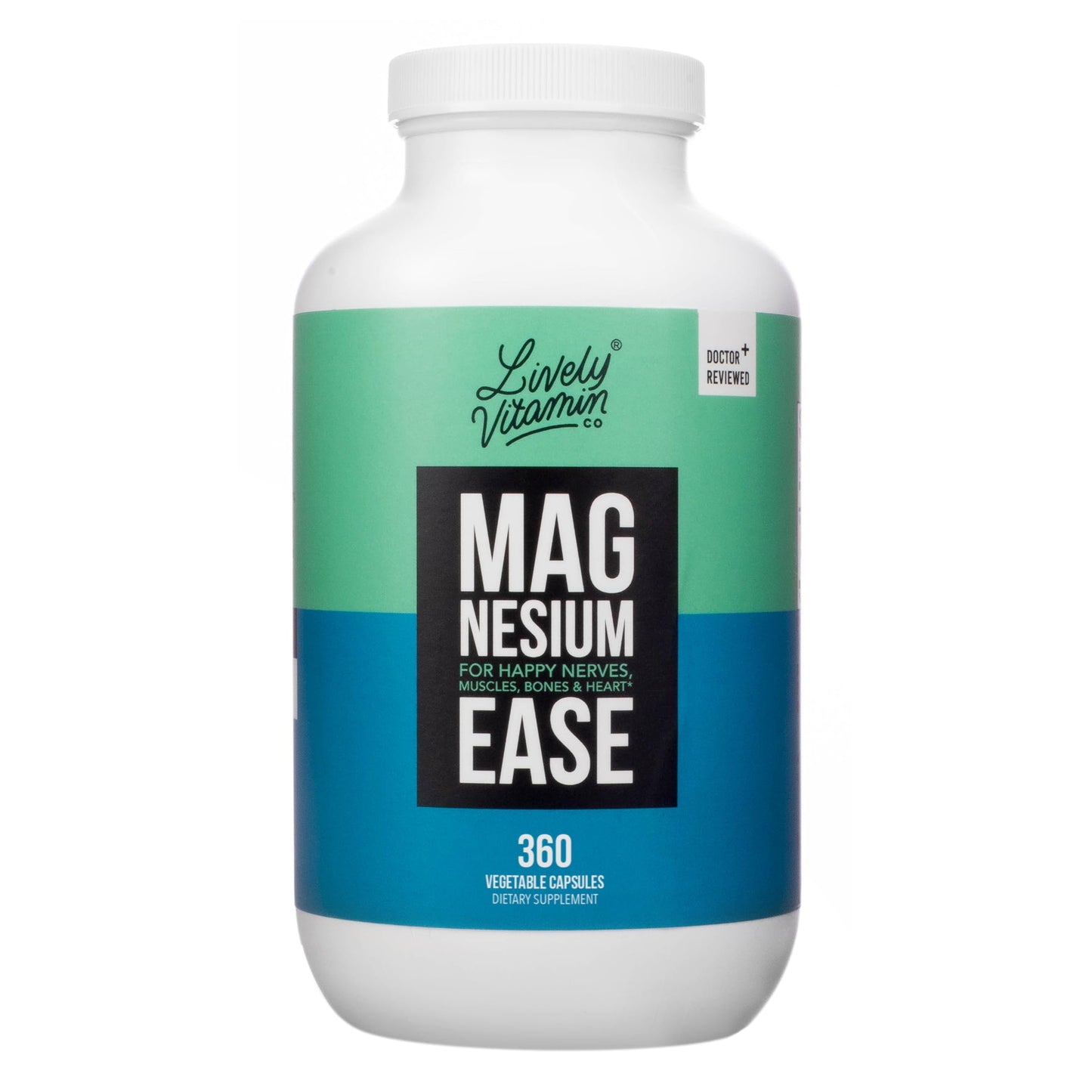 Lively Vitamin Co Magnesium Ease Capsules 360