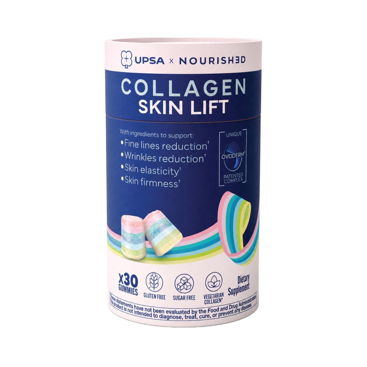 Upsa Nourished Collagen Skin Lift Gummies 30