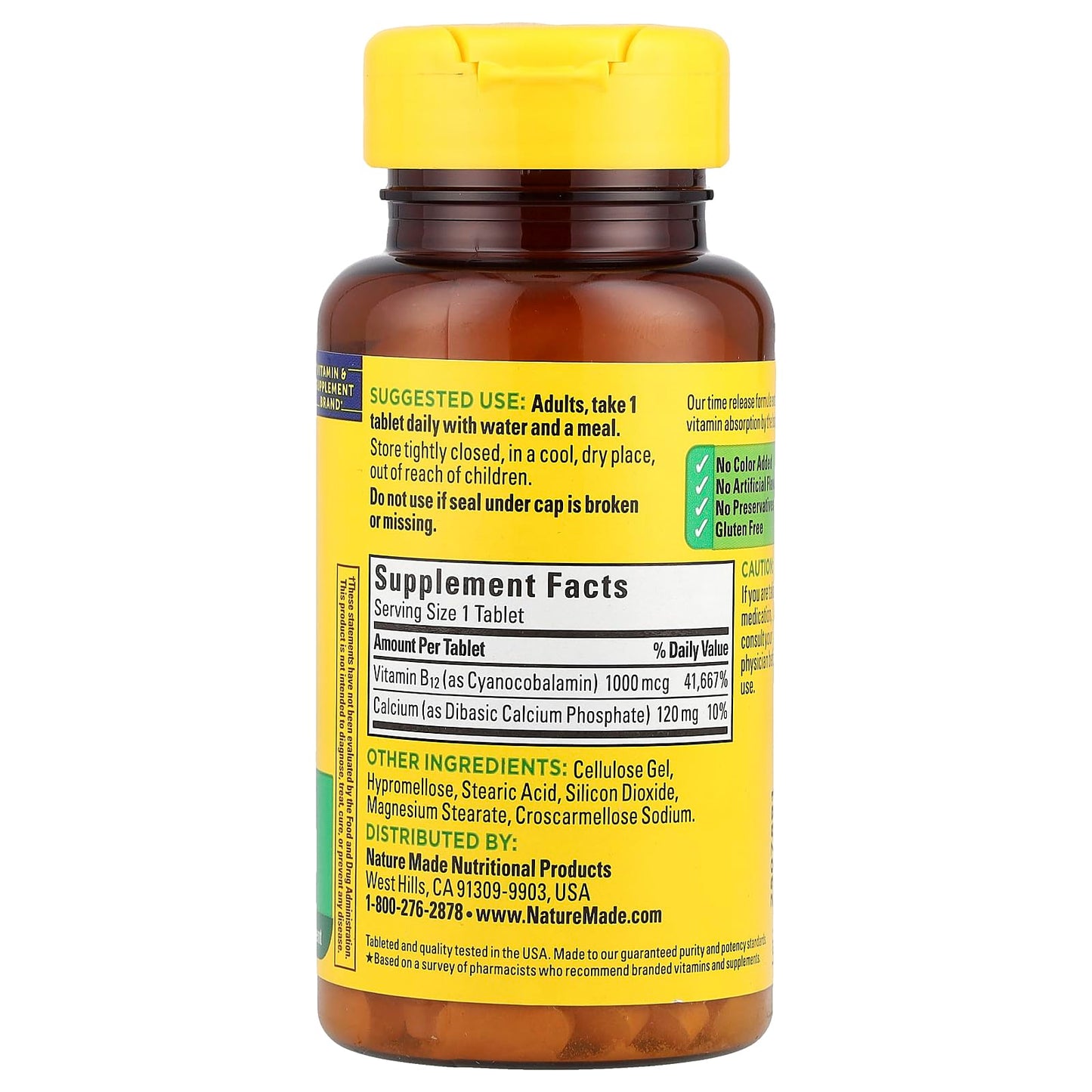 Nature Made Vitamin B-12 1000 mg Tablet 75