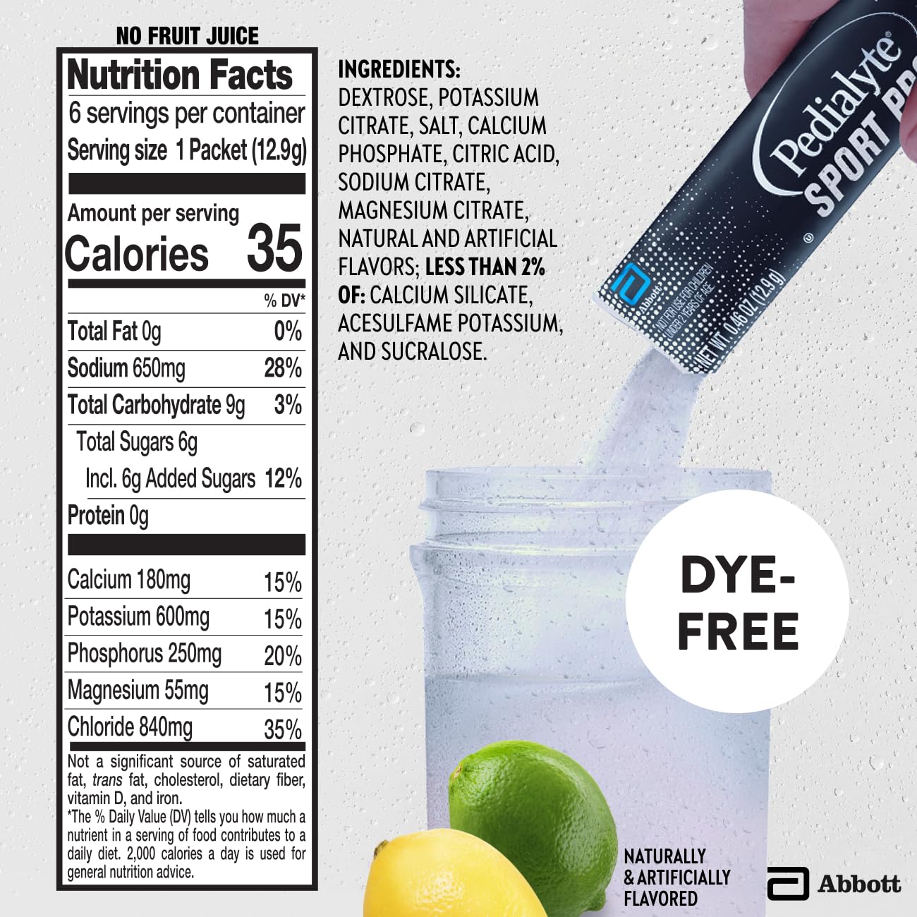 Pedialyte Sport Pro Electrolyte Powder, 36 Count