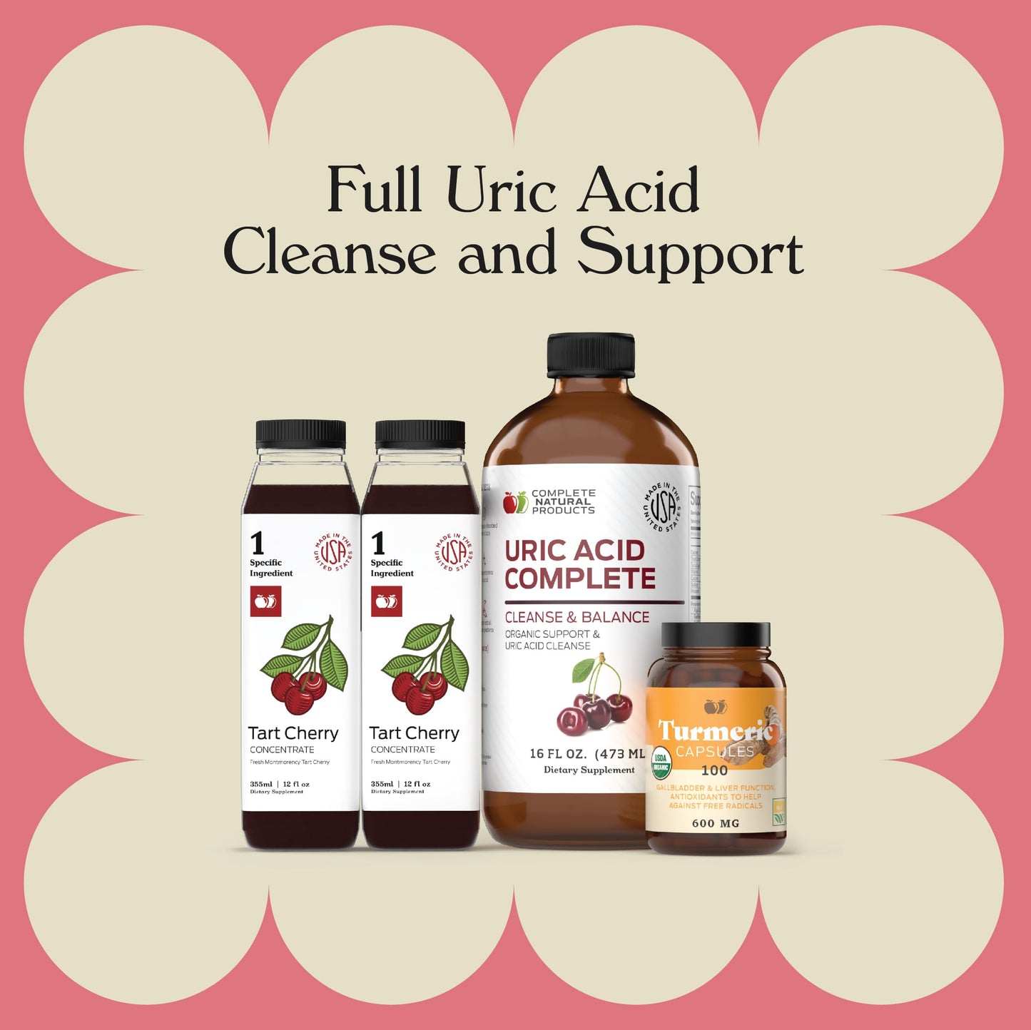 Complete Natural Products Uric Acid Cleanse Bundle Capsule 1