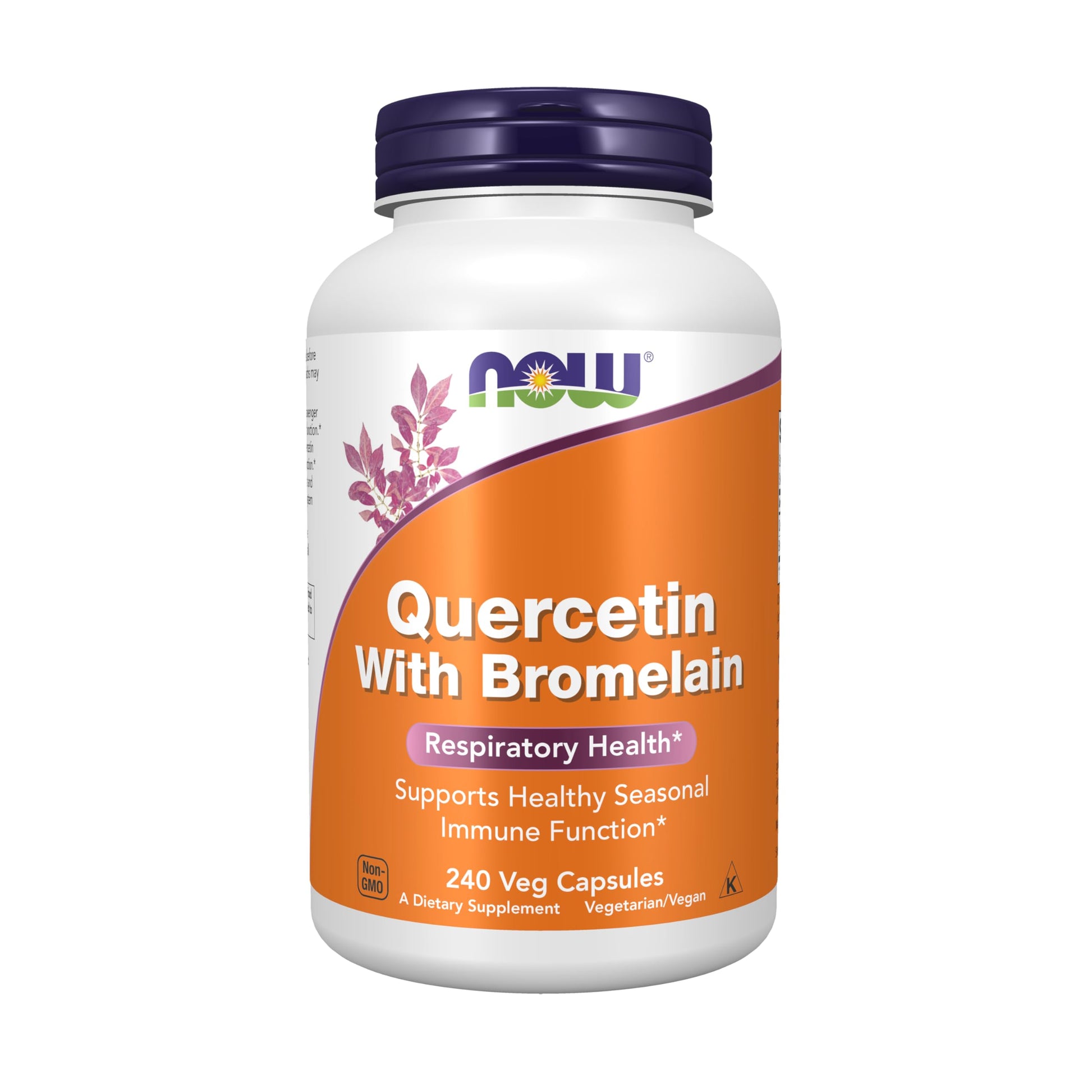 NOW Foods Quercetin with Bromelain Capsules, 240 Veg Capsules