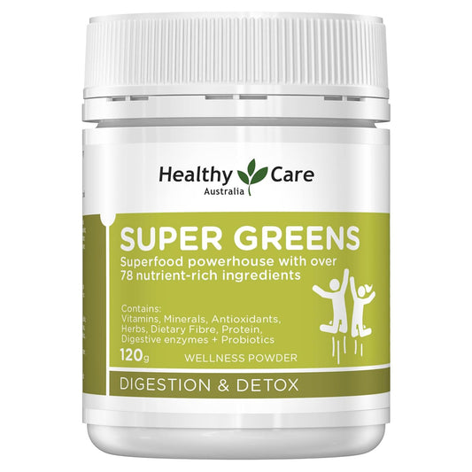 Healthy Care Super Greens Powder 1 Count