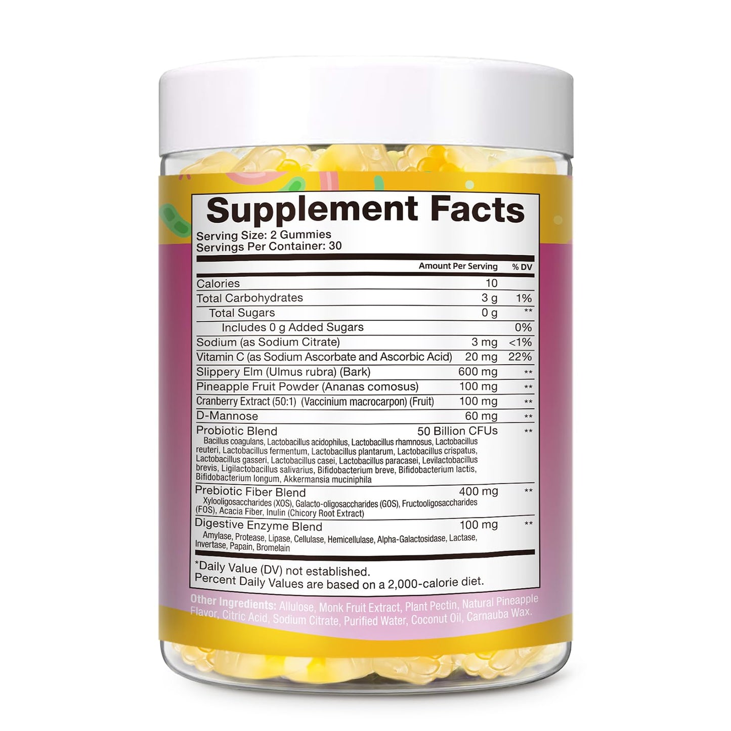 Totaria 9-in-1 Sugar Free Feminine Probiotics Capsule, 50 Billion CFU Vaginal Probiotic with Prebiotic, 120 Count