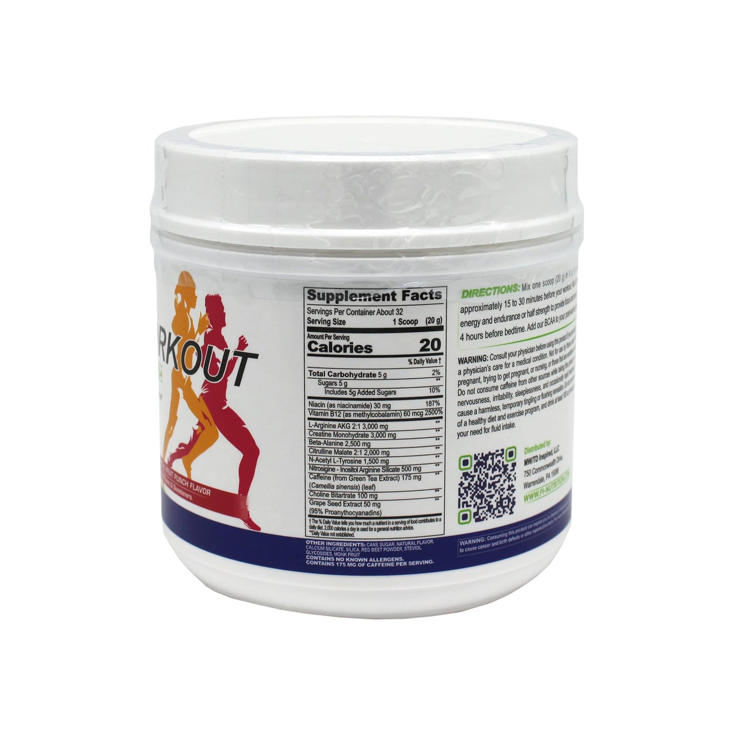 Performance Inspired Pre-Workout Powder 22.72 oz