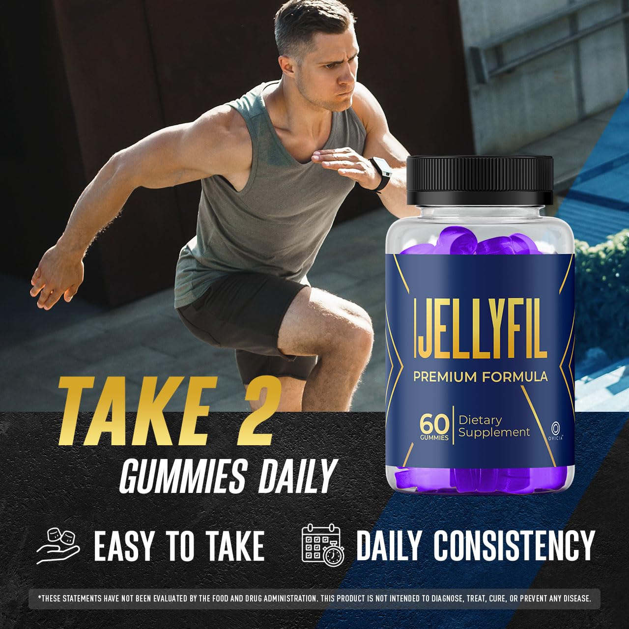 OVICIA Jellyfil Gummies 180 Gummies