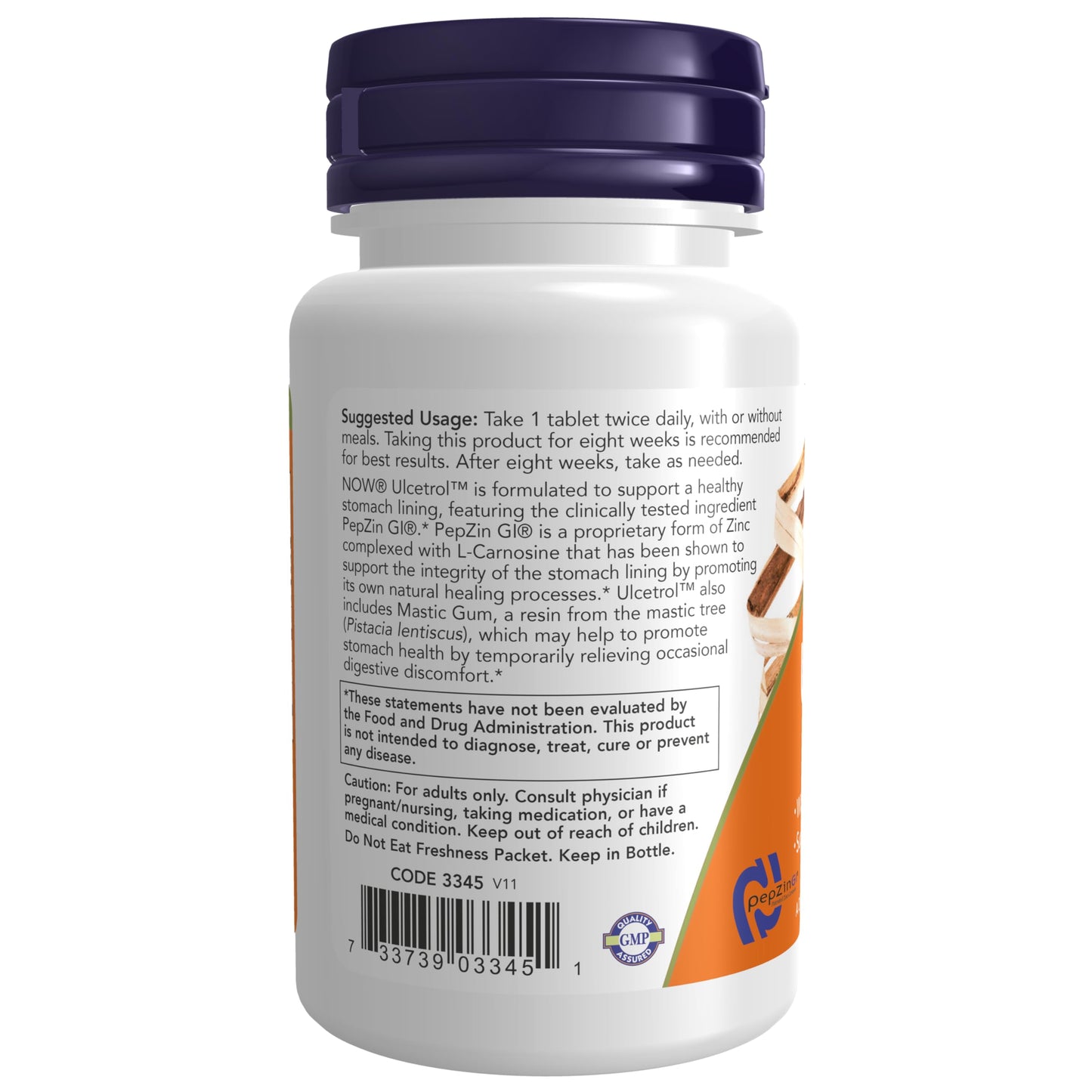NOW Foods Ulcetrol Tablet, 60 Tablets