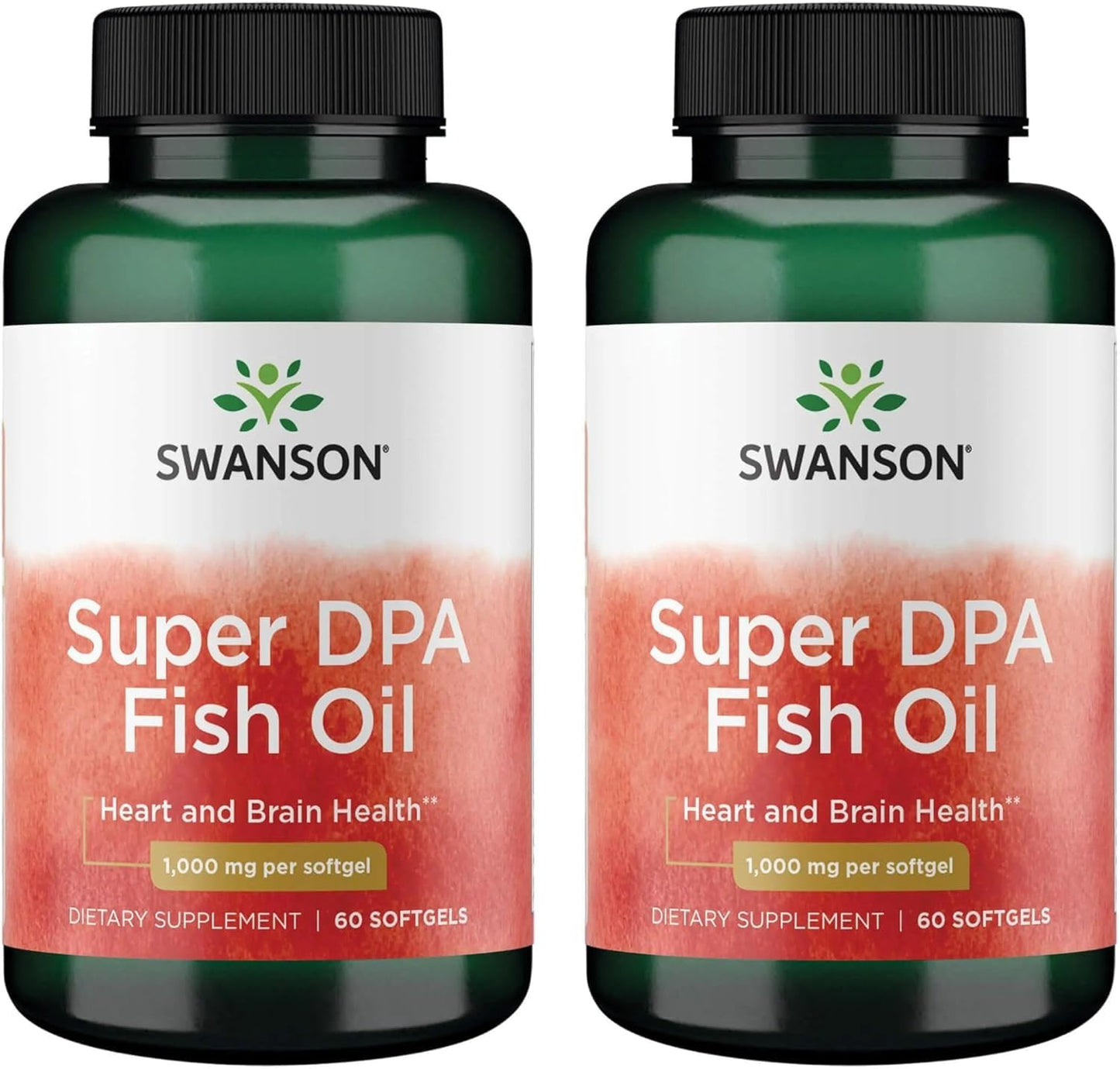 Swanson Super Dpa Fish Oil 1000 mg Softgels 120