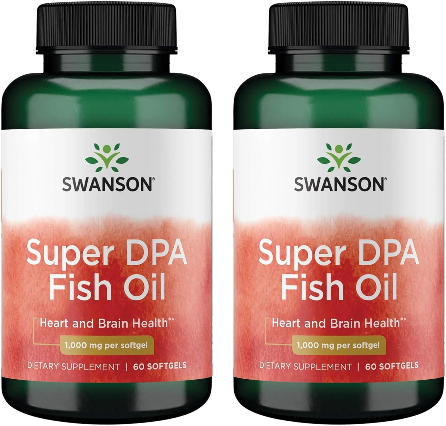 Swanson Super Dpa Fish Oil 1000 mg Softgels 120